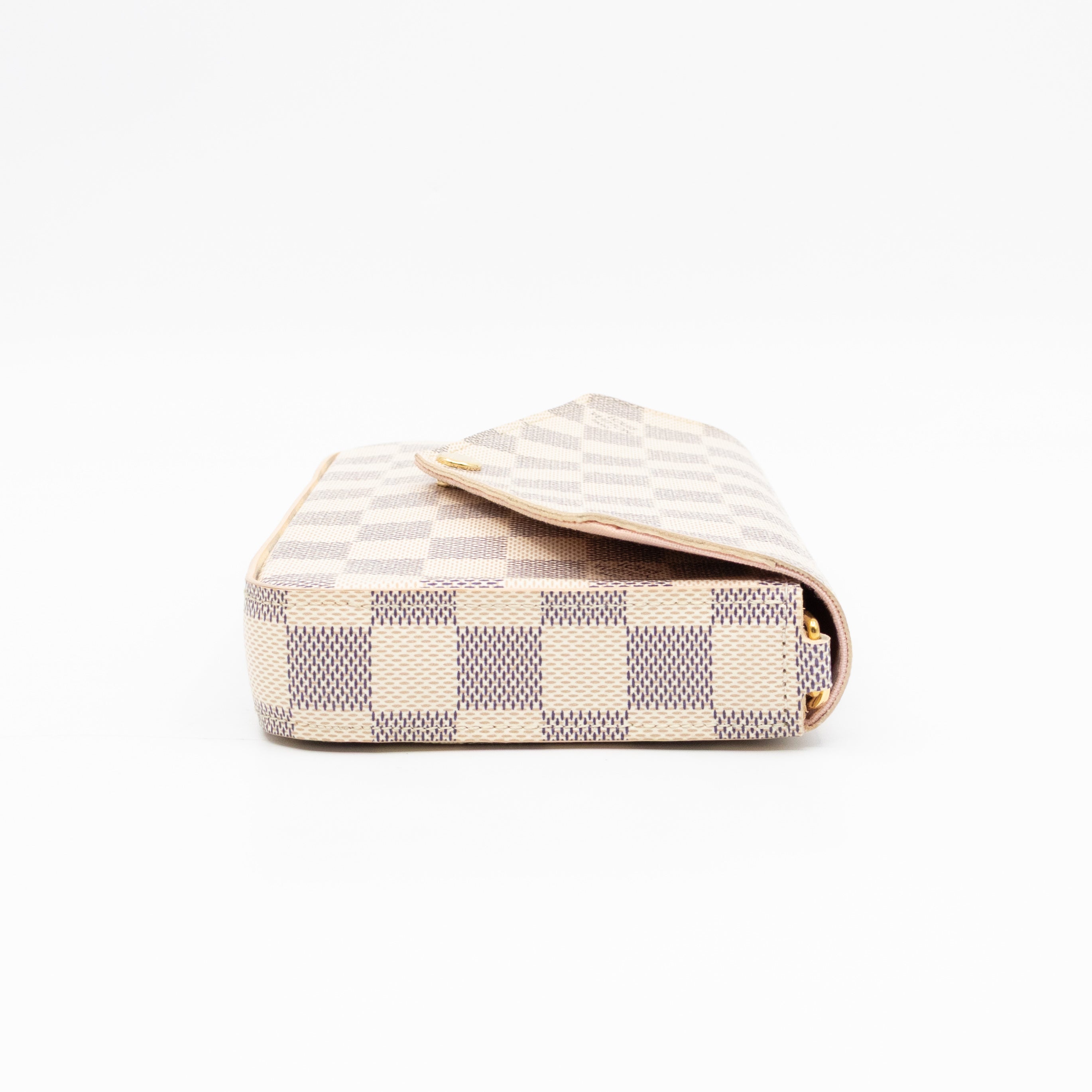 Pochette Felicie Damier Azur