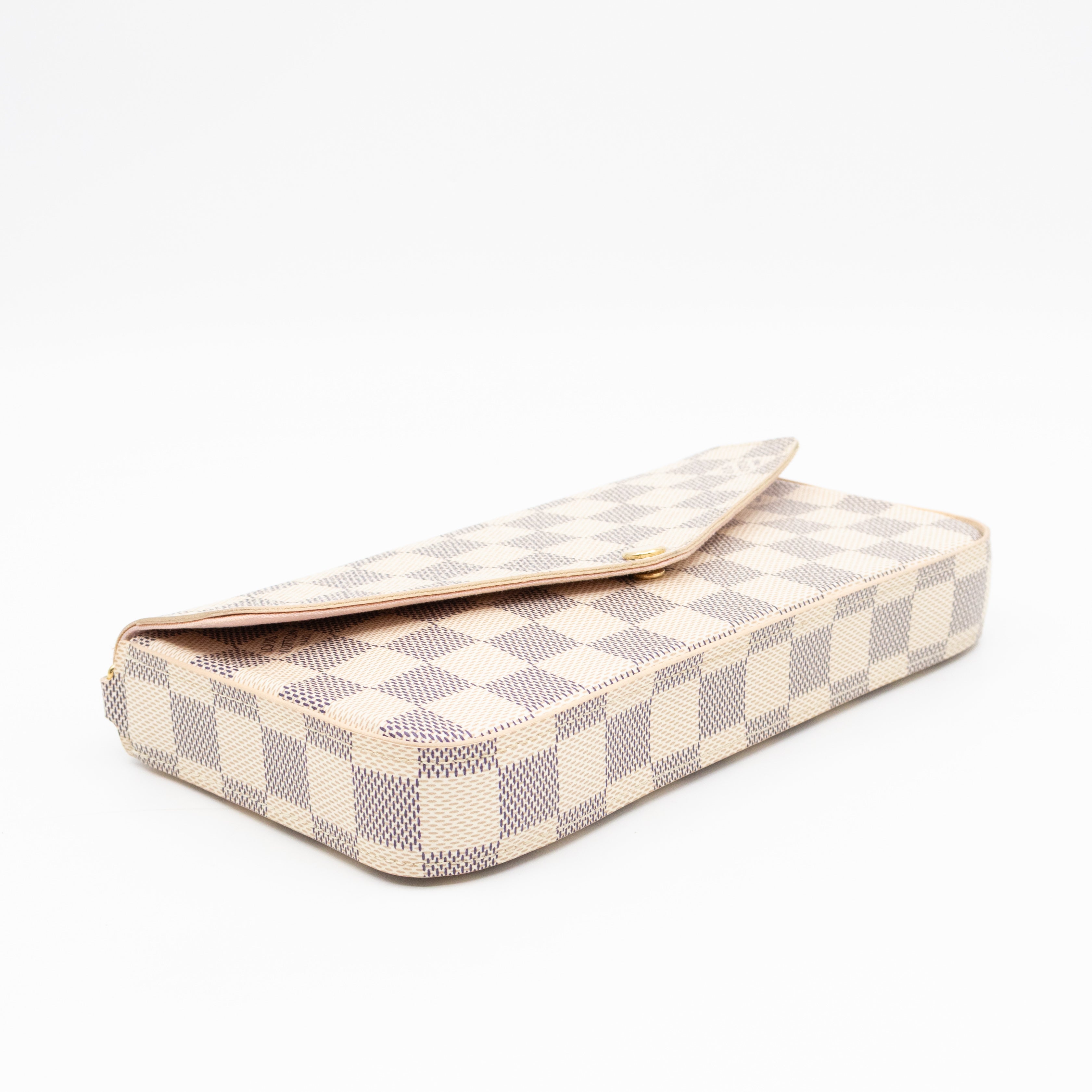 Pochette Felicie Damier Azur
