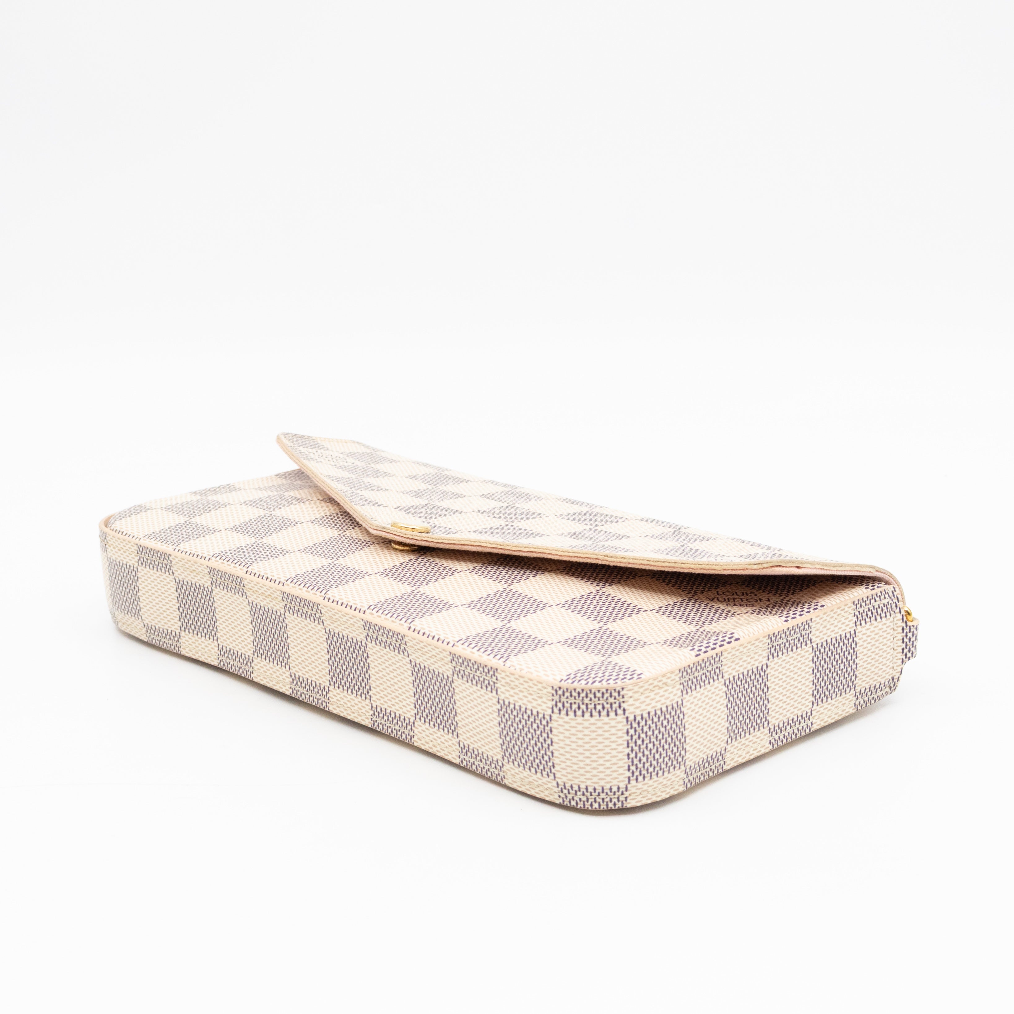 Pochette Felicie Damier Azur