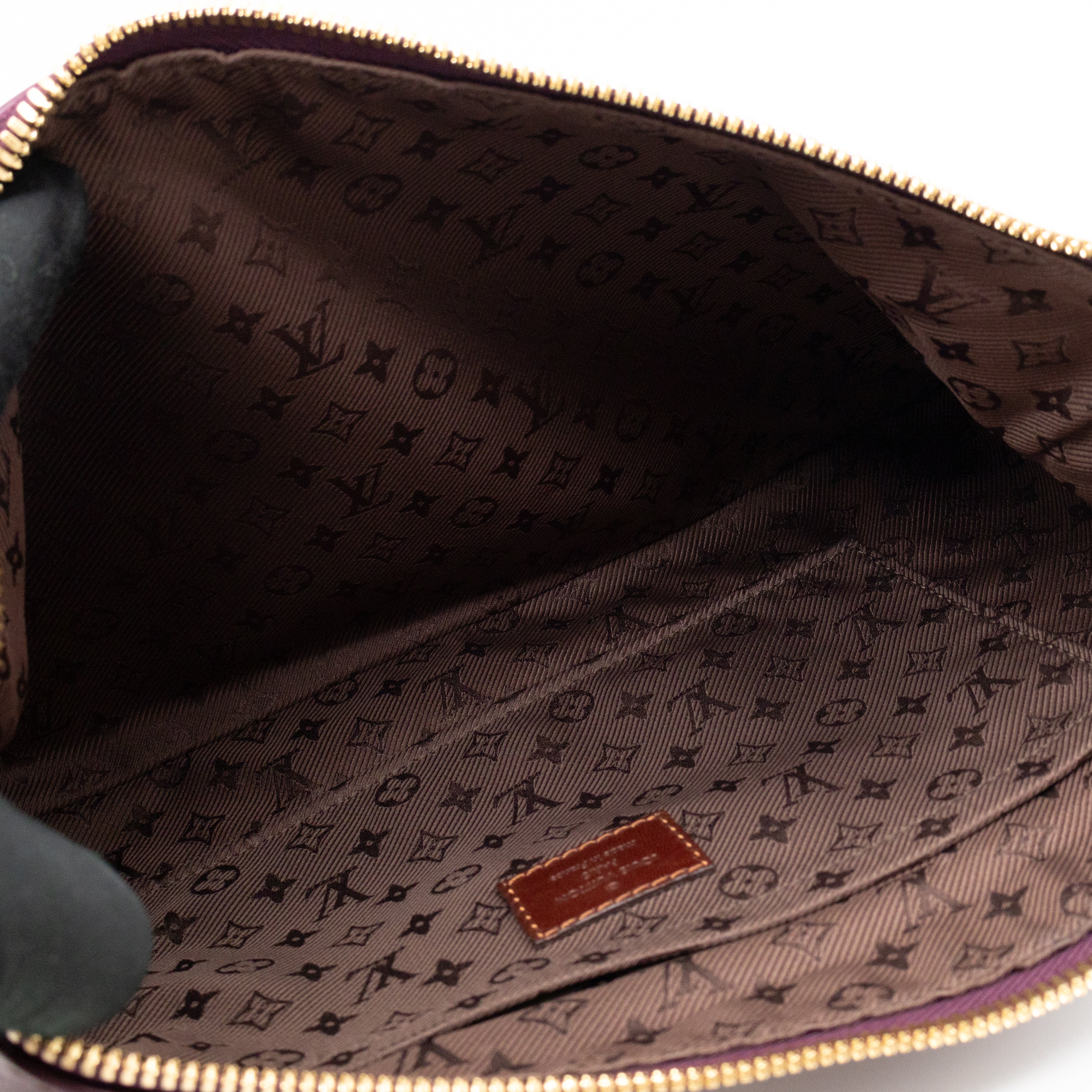 Pochette Onatah Mahina Leather Aubergine