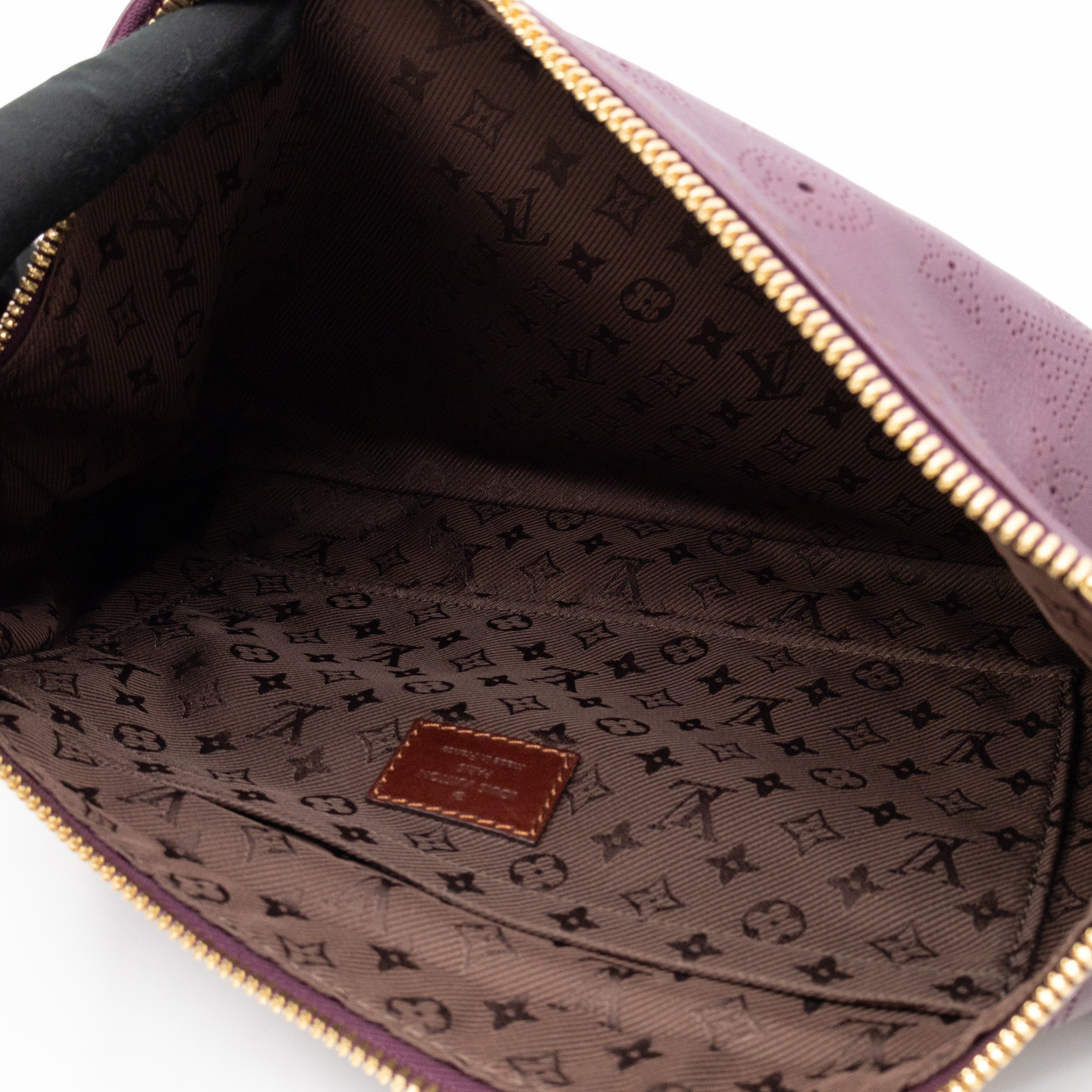 Pochette Onatah Mahina Leather Aubergine
