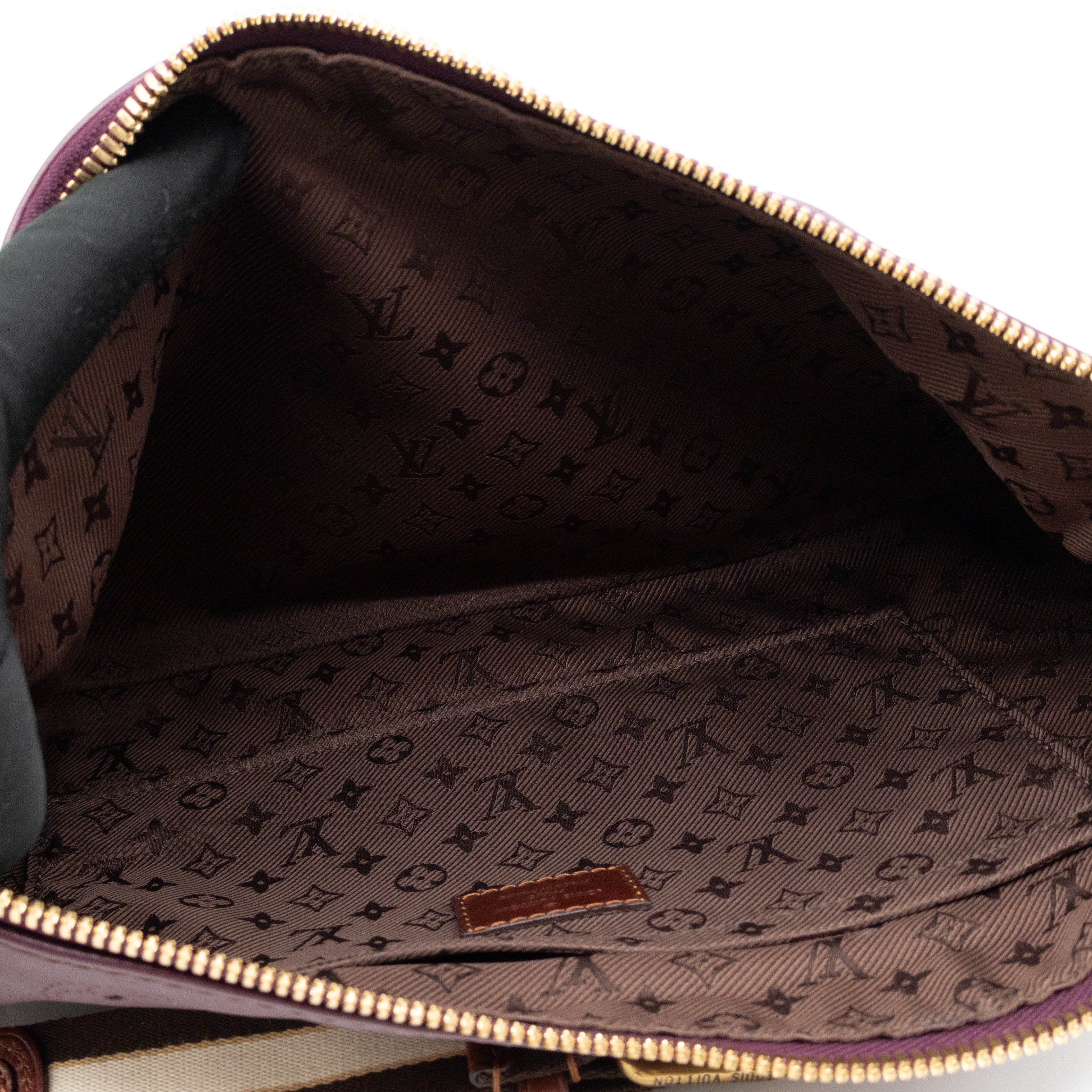Pochette Onatah Mahina Leather Aubergine