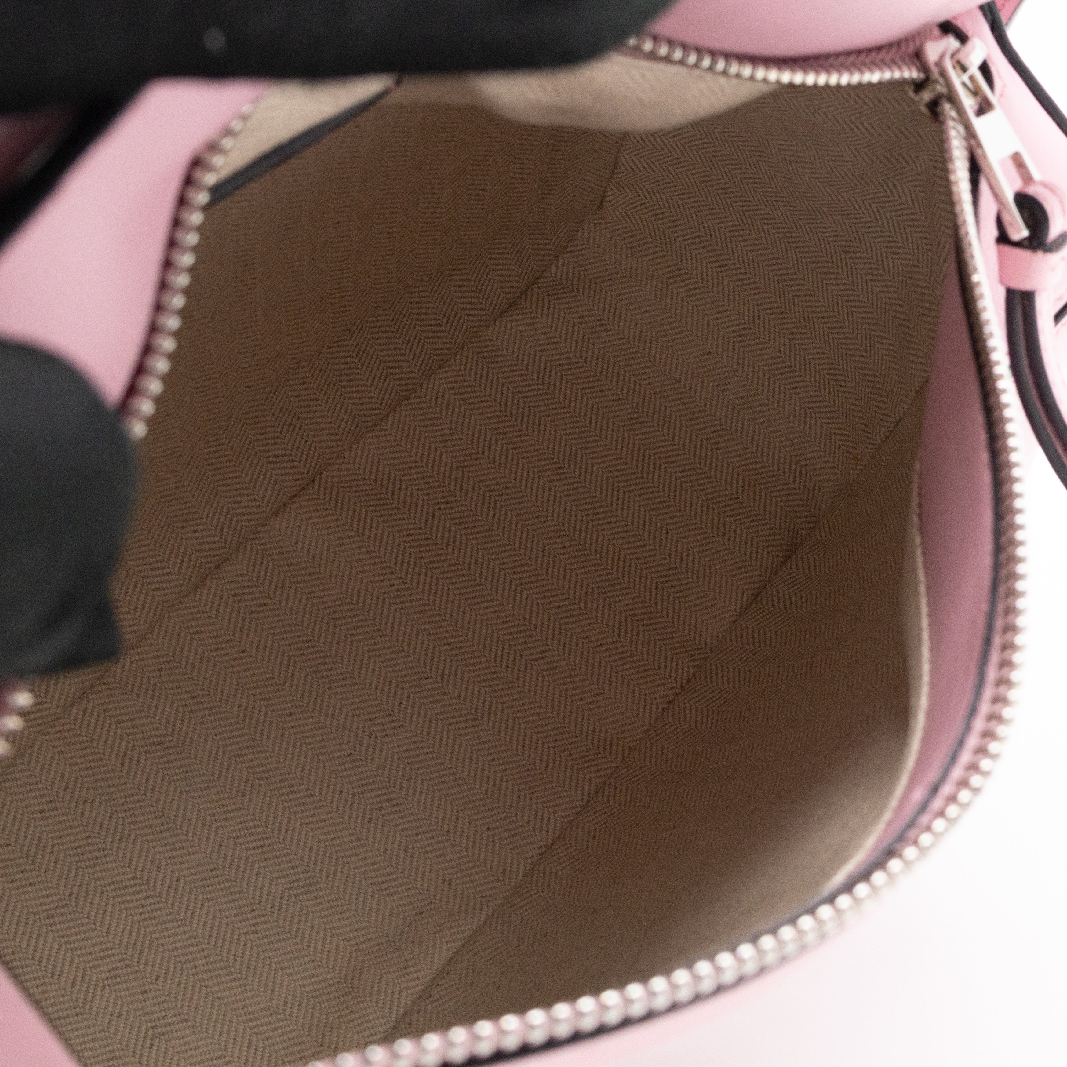 Puzzle Small Bag Pastel Pink Leather