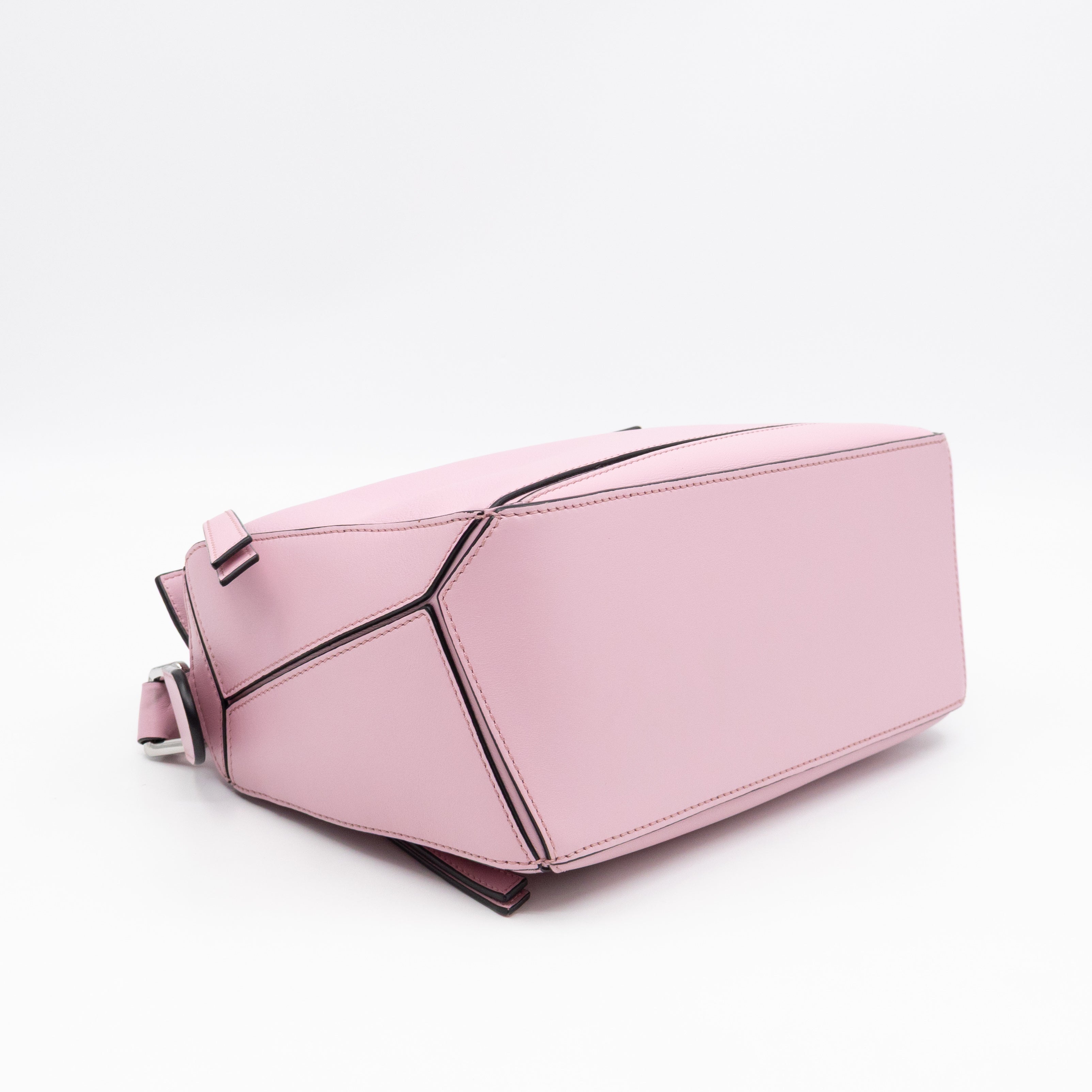 Puzzle Small Bag Pastel Pink Leather