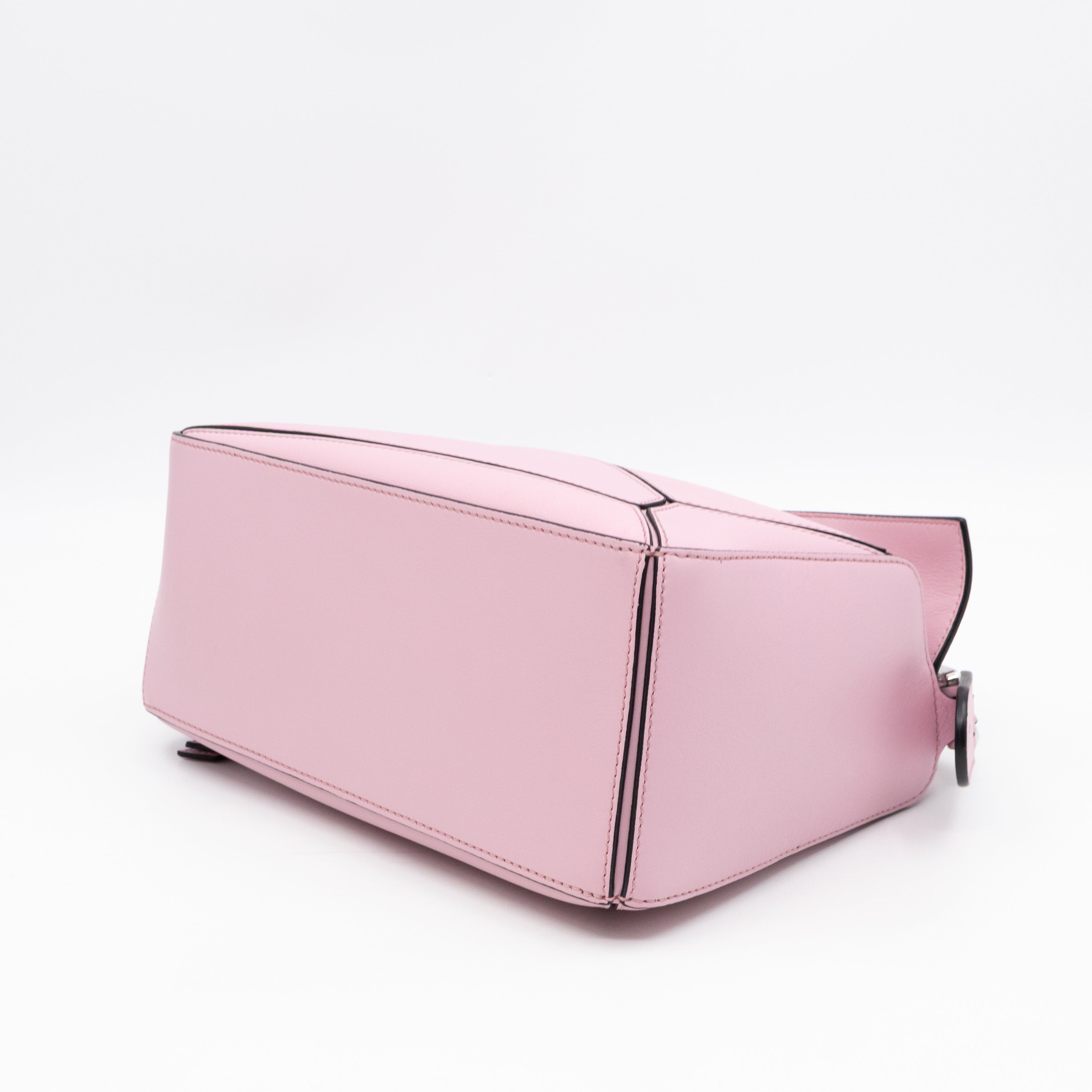 Puzzle Small Bag Pastel Pink Leather
