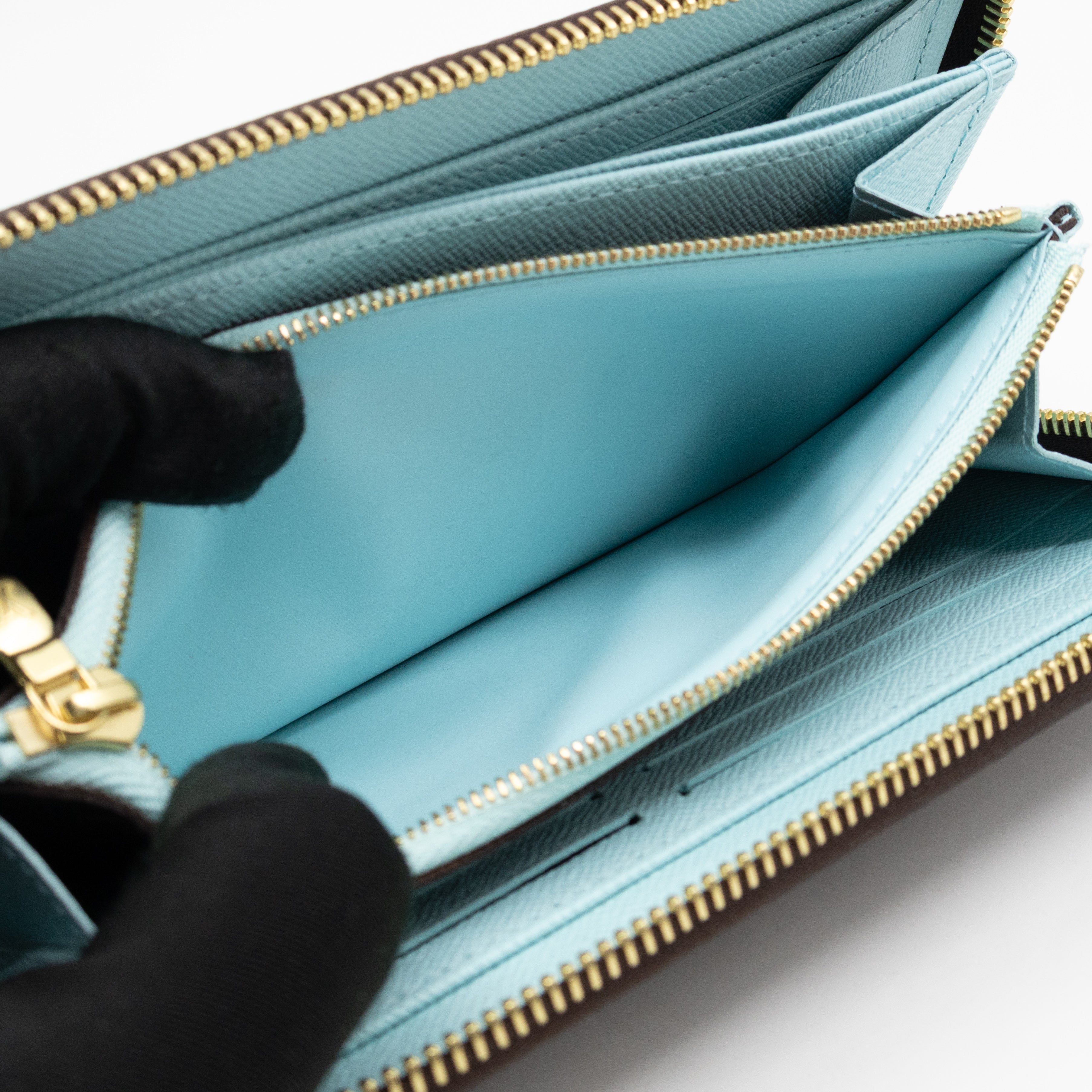Zippy Wallet Snow Show Monogram