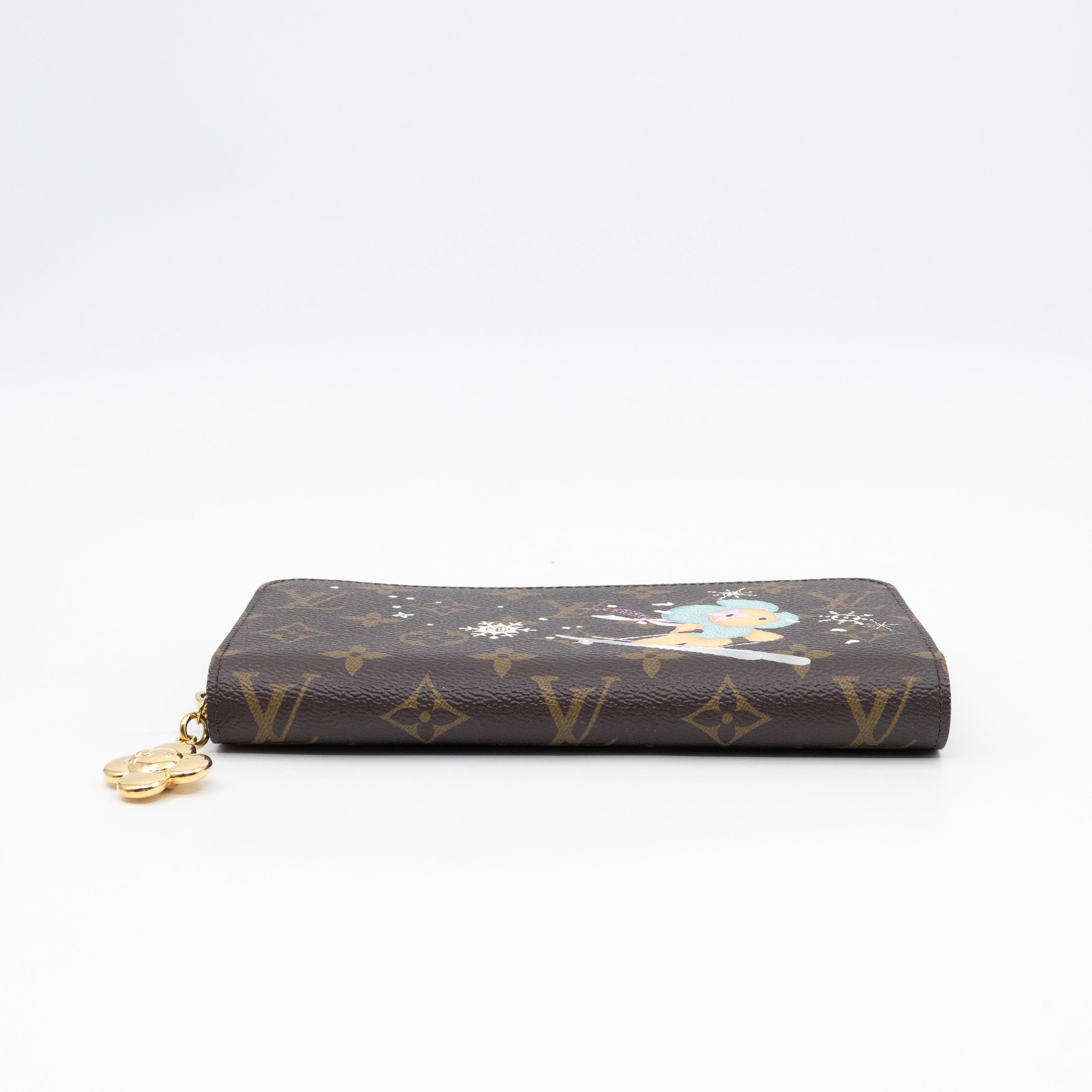 Zippy Wallet Snow Show Monogram