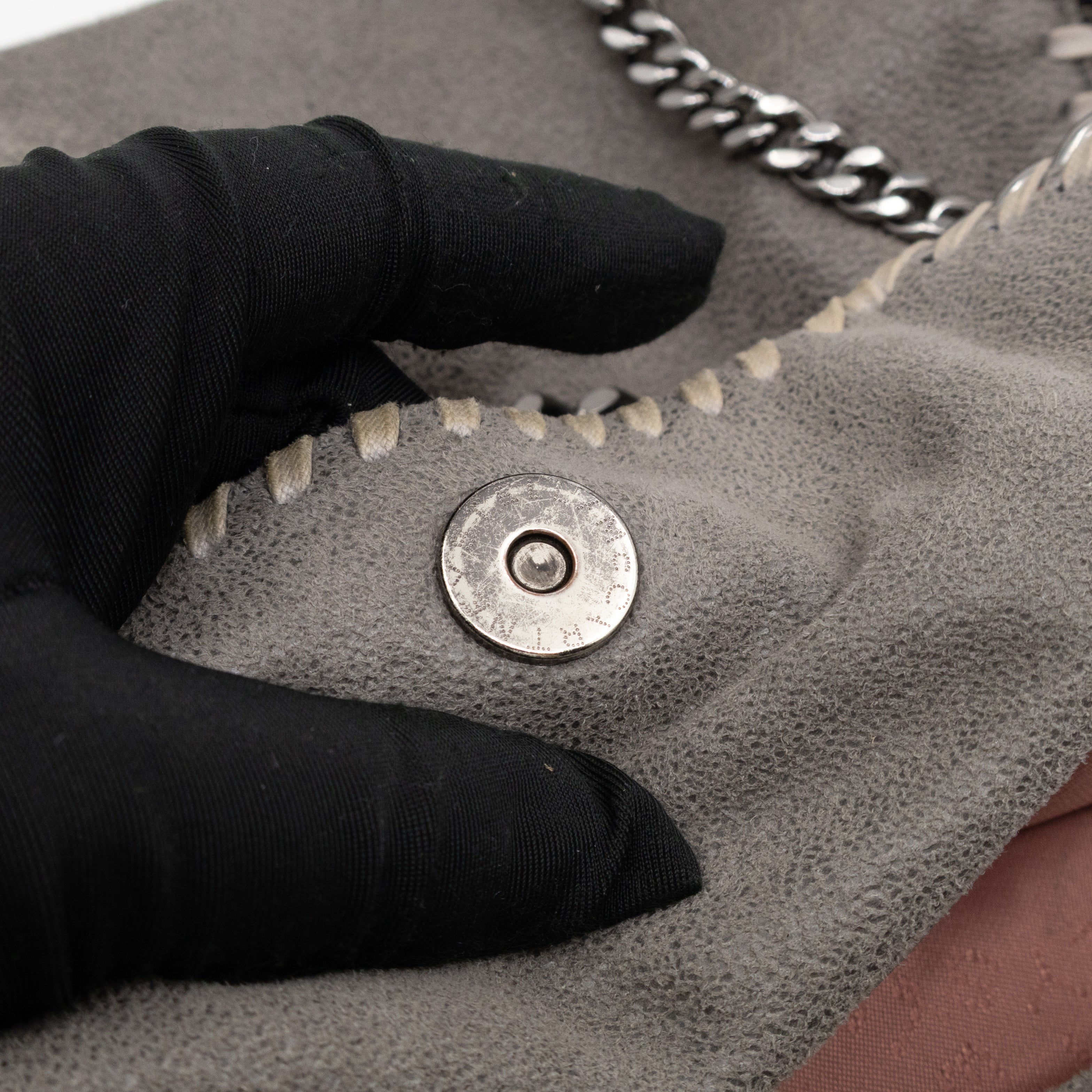 Falabella Mini Tote Grey