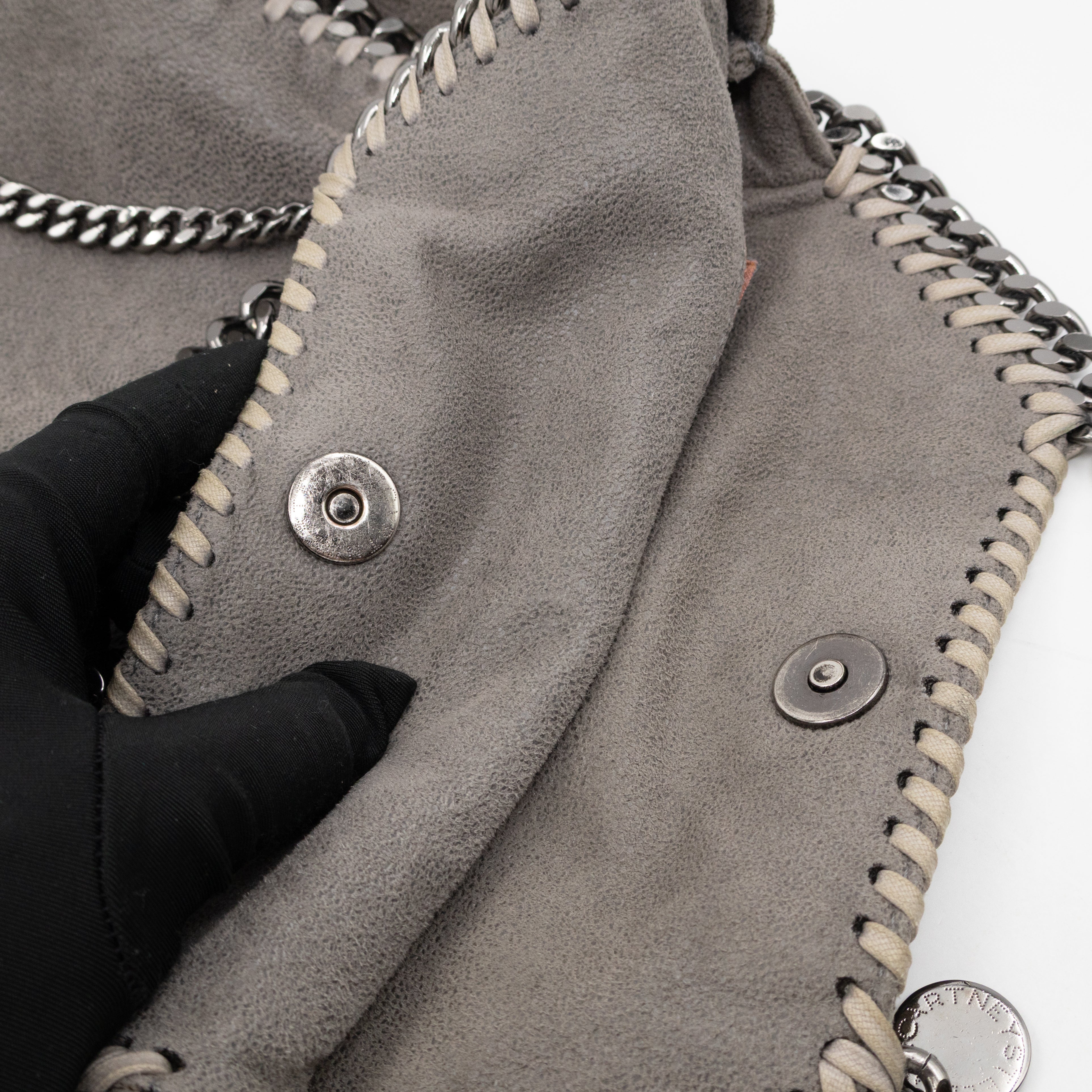 Falabella Mini Tote Grey