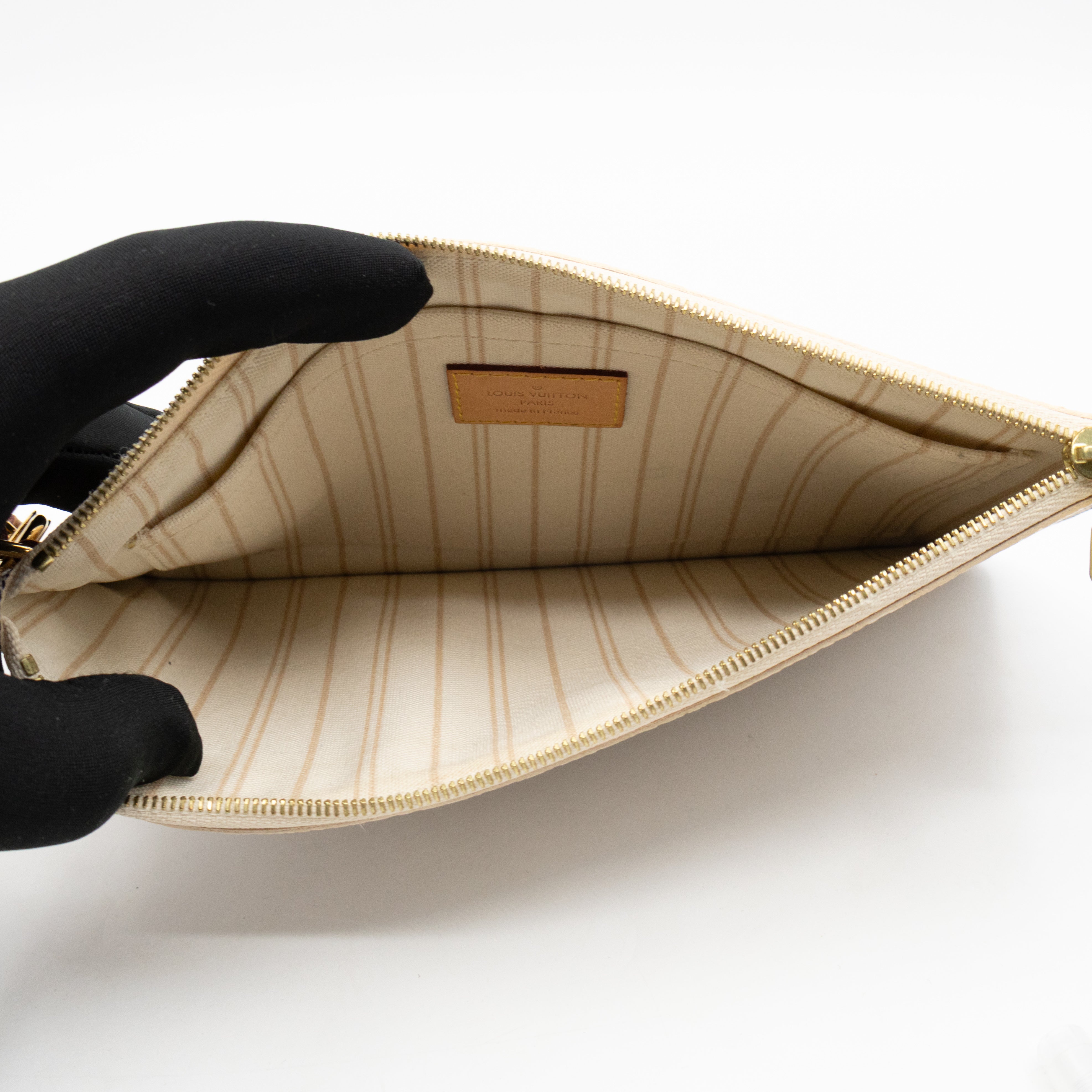 Neverfull Pochette Damier Azur