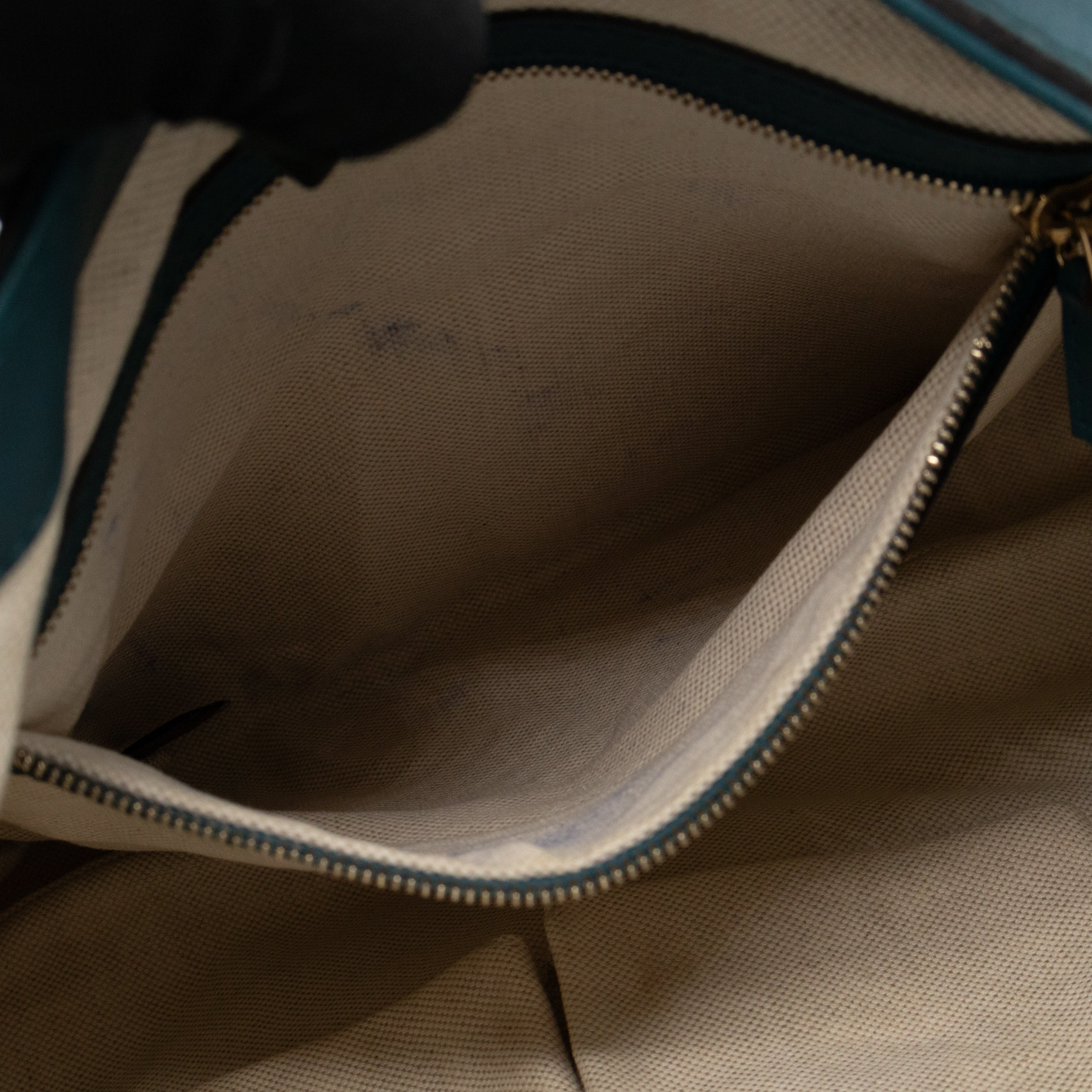Jackie Medium Hobo Bag Turquoise Leather
