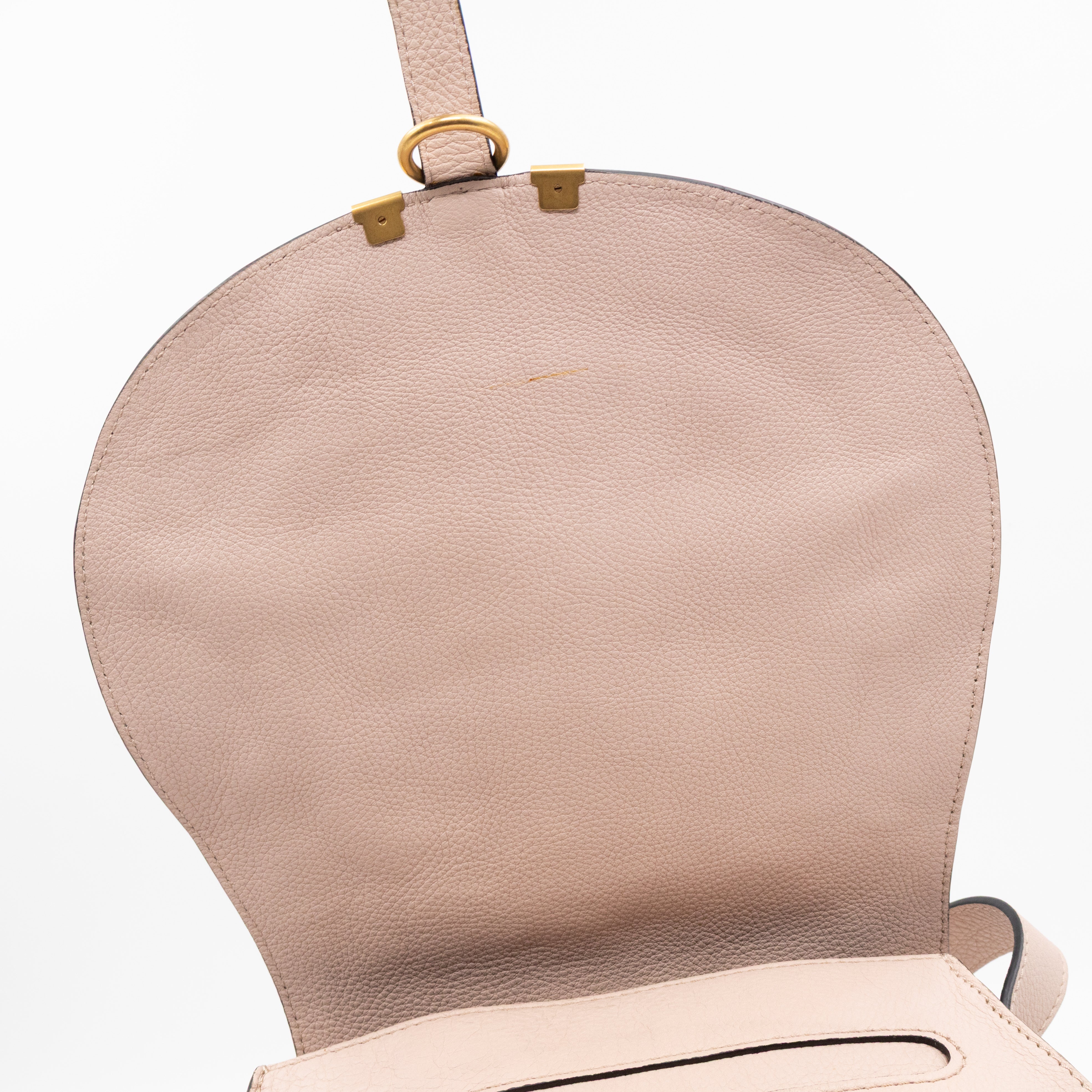 Marcie Medium Crossbody Bag Rose Dust Leather