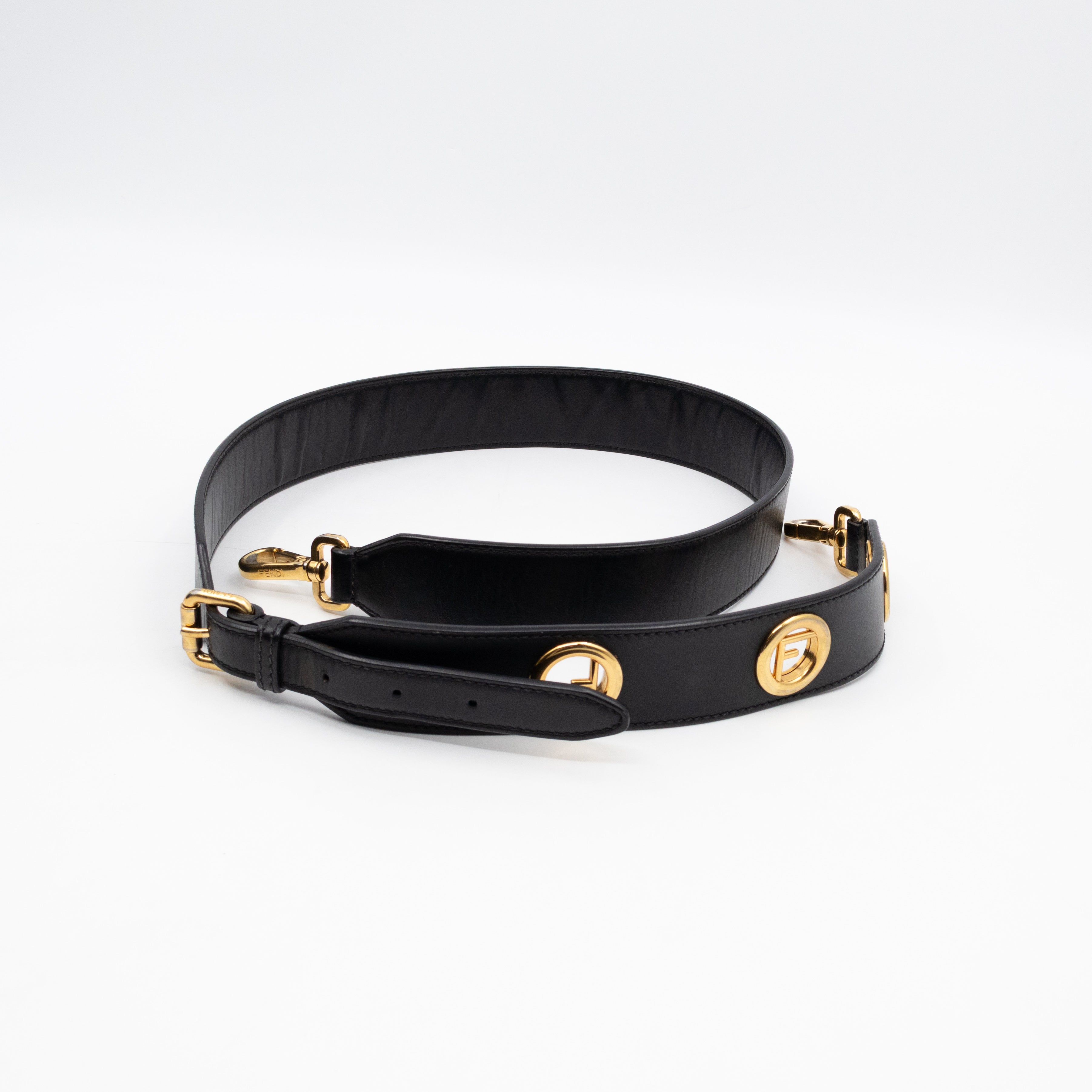 Camera Case Shoulder Bag Black Leather