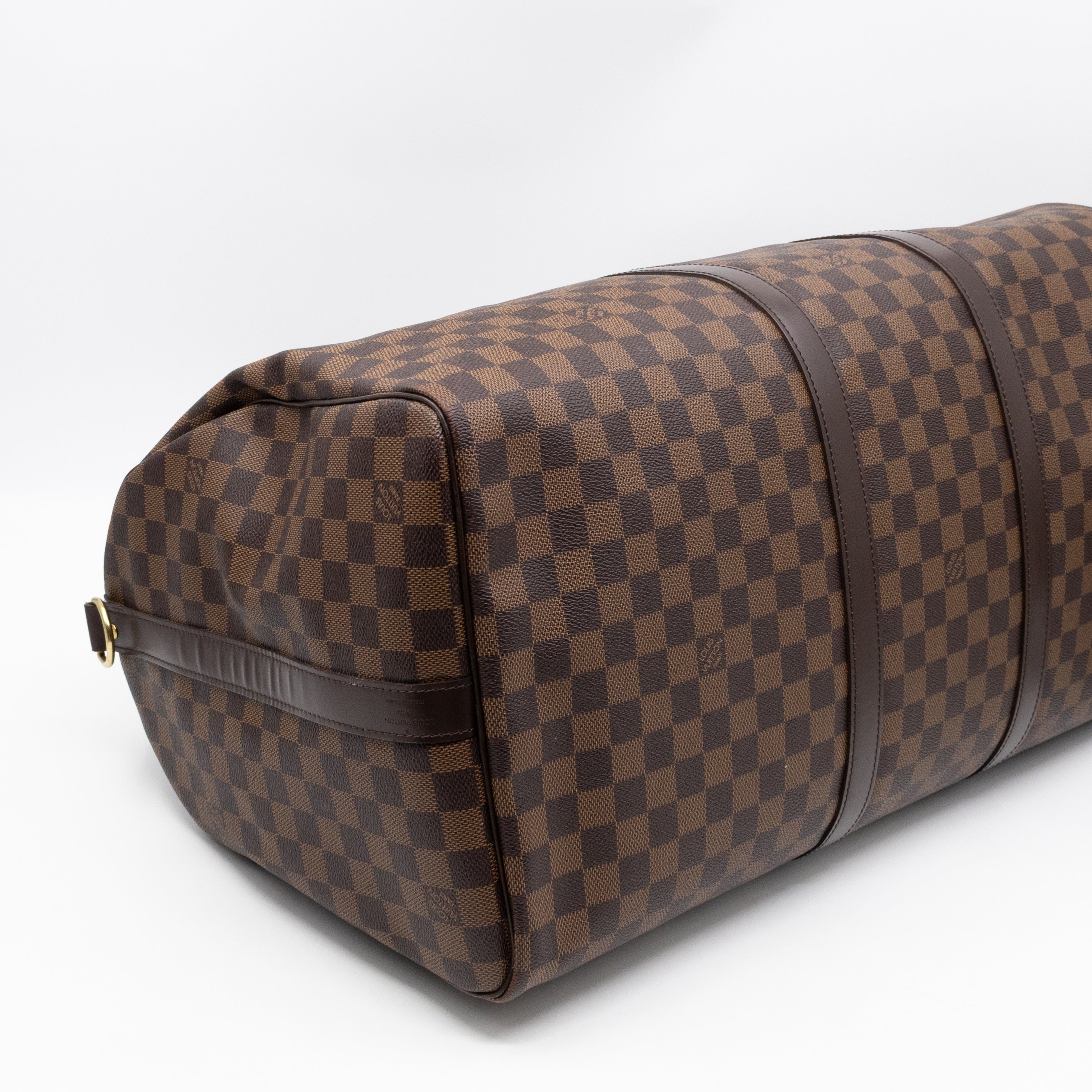 Keepall 55 Bandouliere Damier Ebene