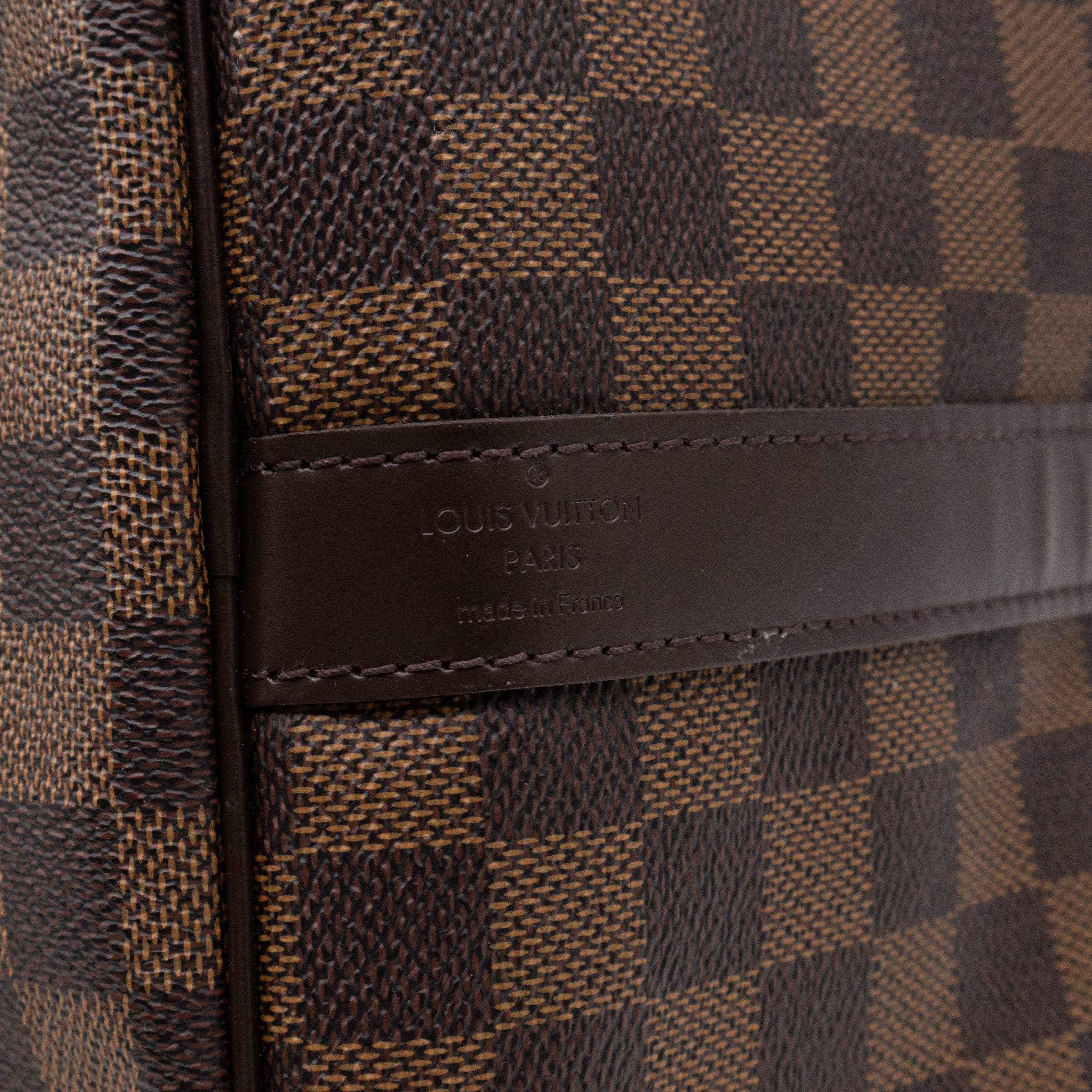 Keepall 55 Bandouliere Damier Ebene
