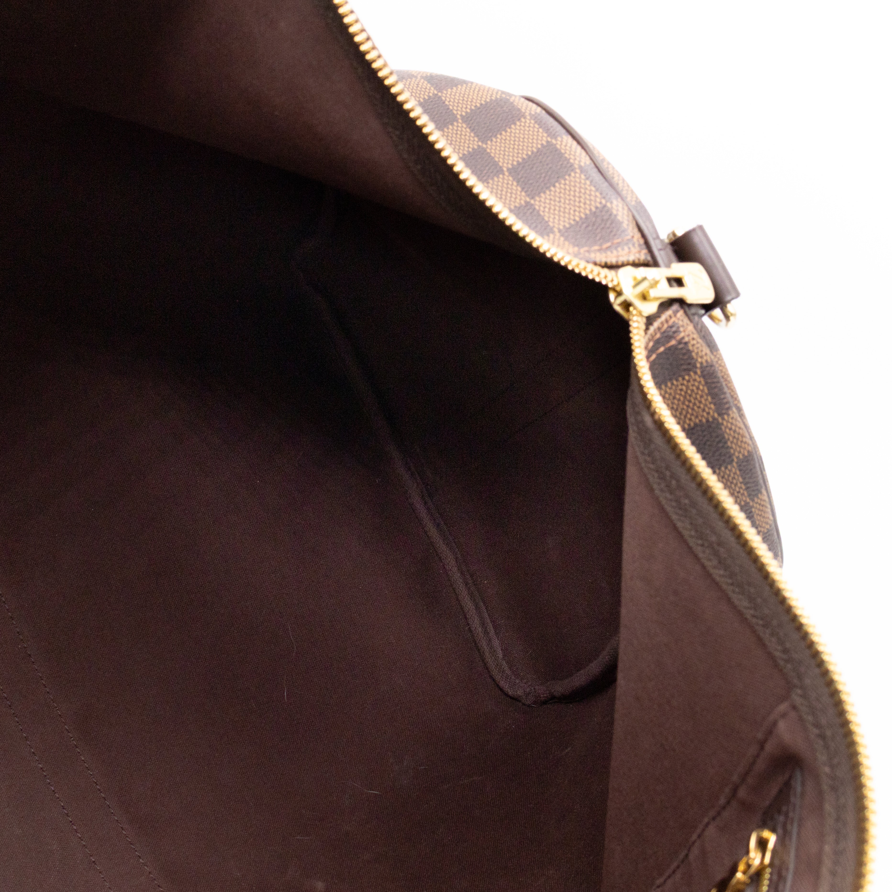 Keepall 55 Bandouliere Damier Ebene
