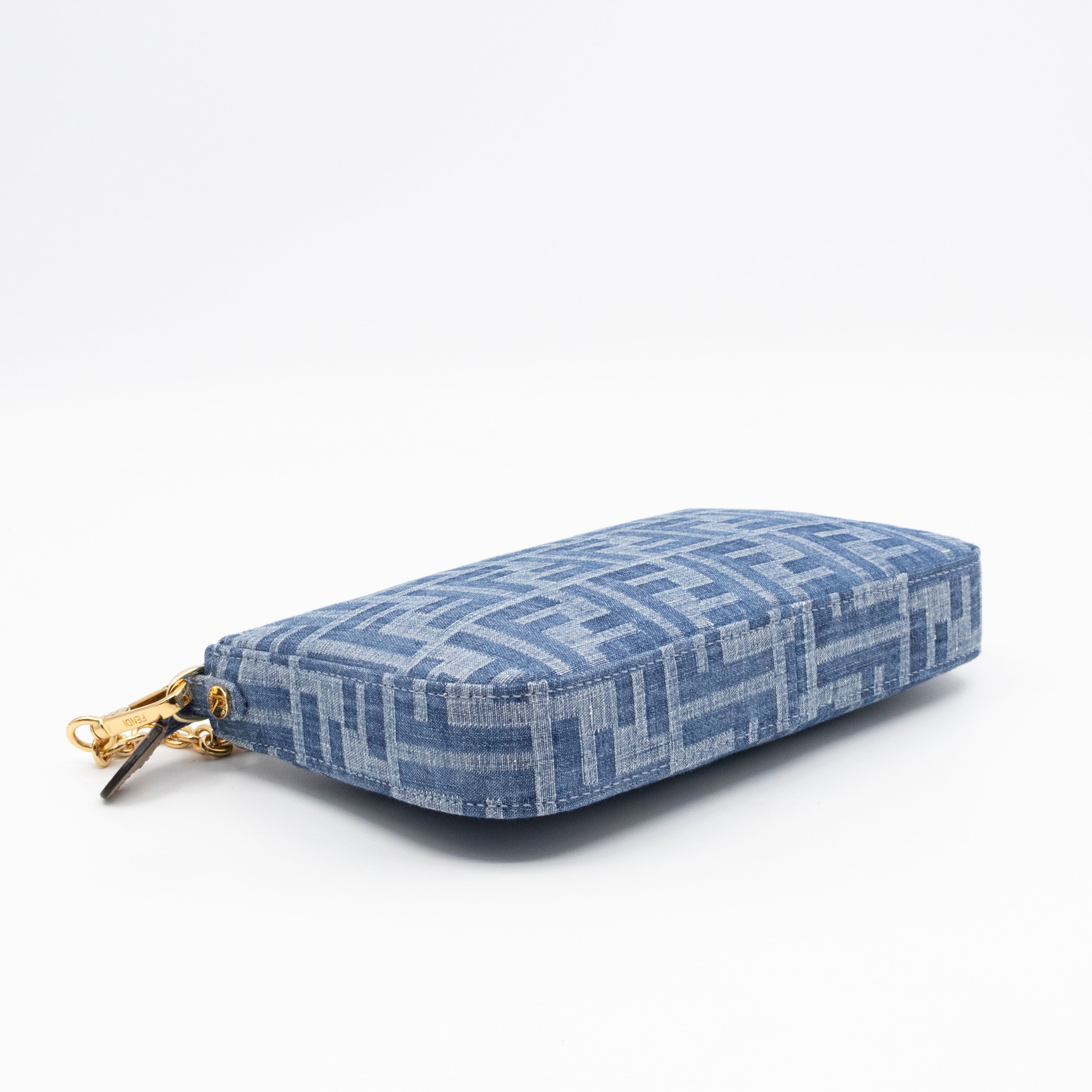 Baguette Pouch Blue Denim