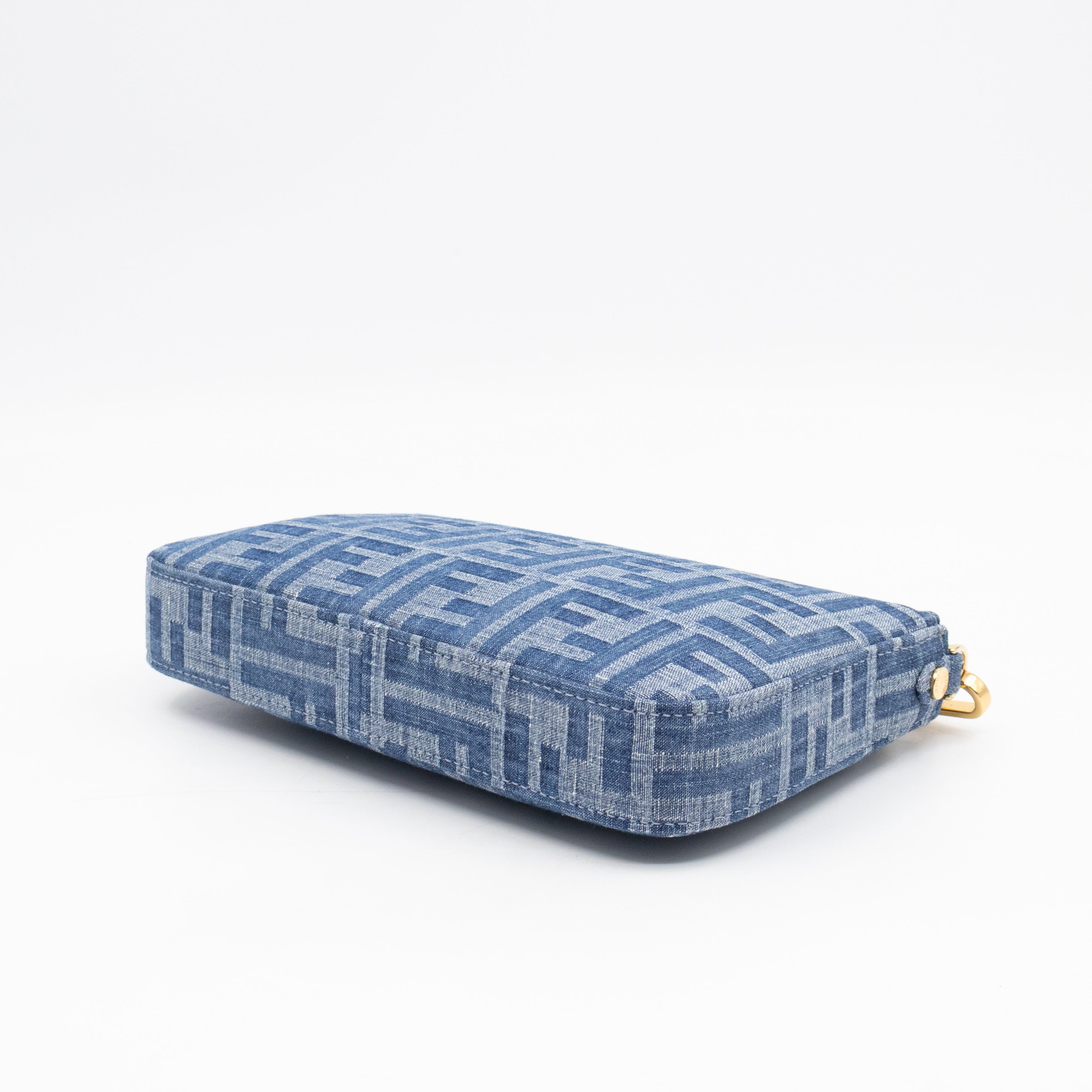 Baguette Pouch Blue Denim