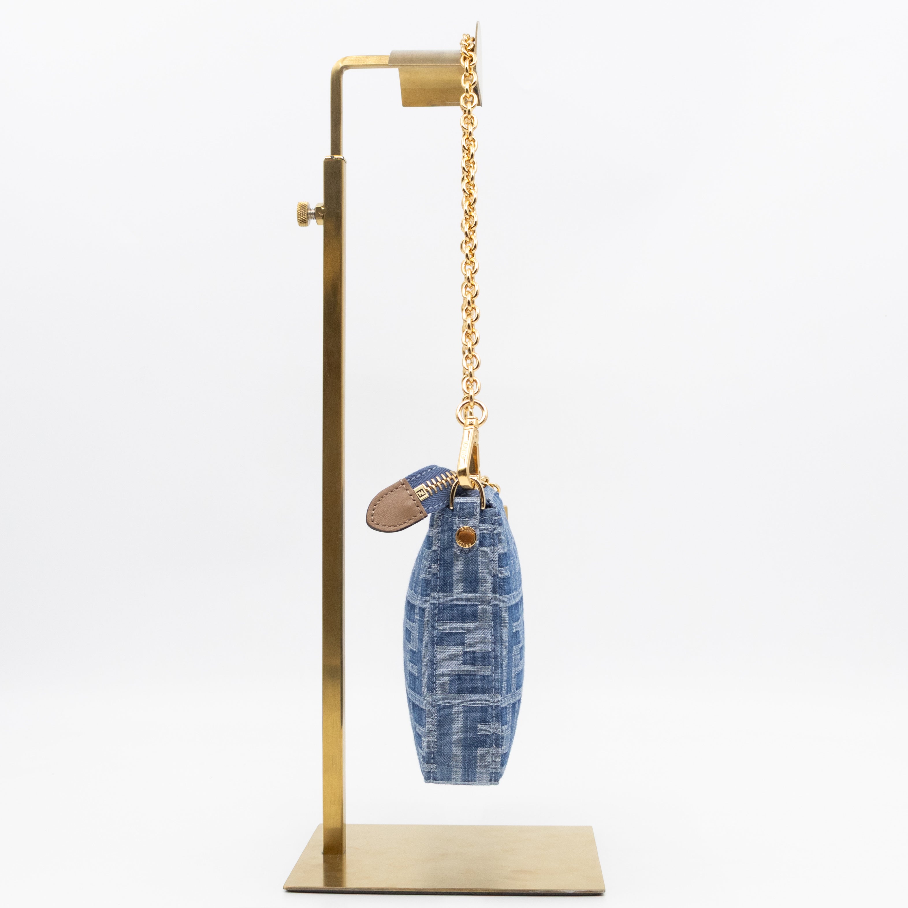 Baguette Pouch Blue Denim