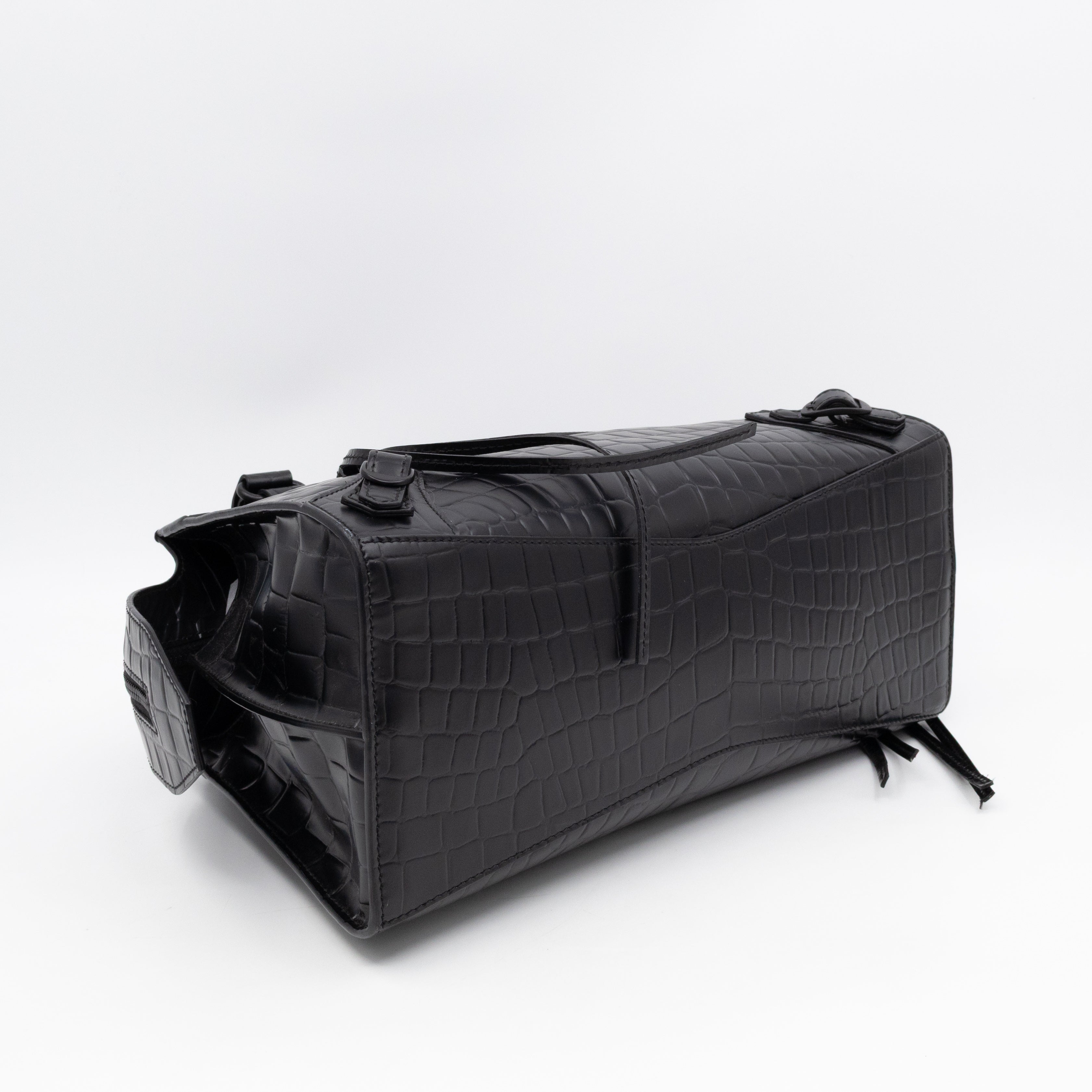 Neo Classic City Small Black Semi Shine Leather