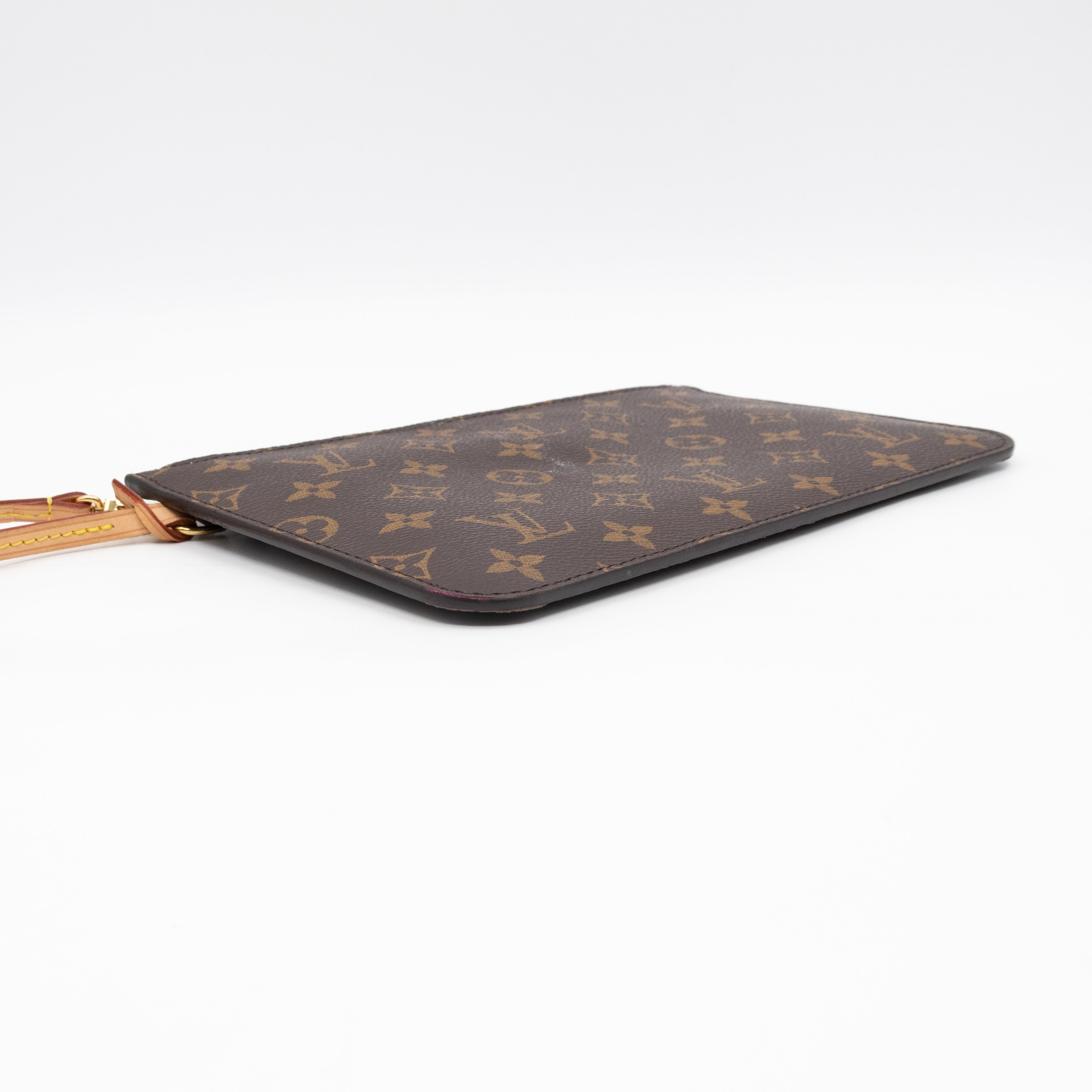 Neverfull Pochette Monogram Cerise