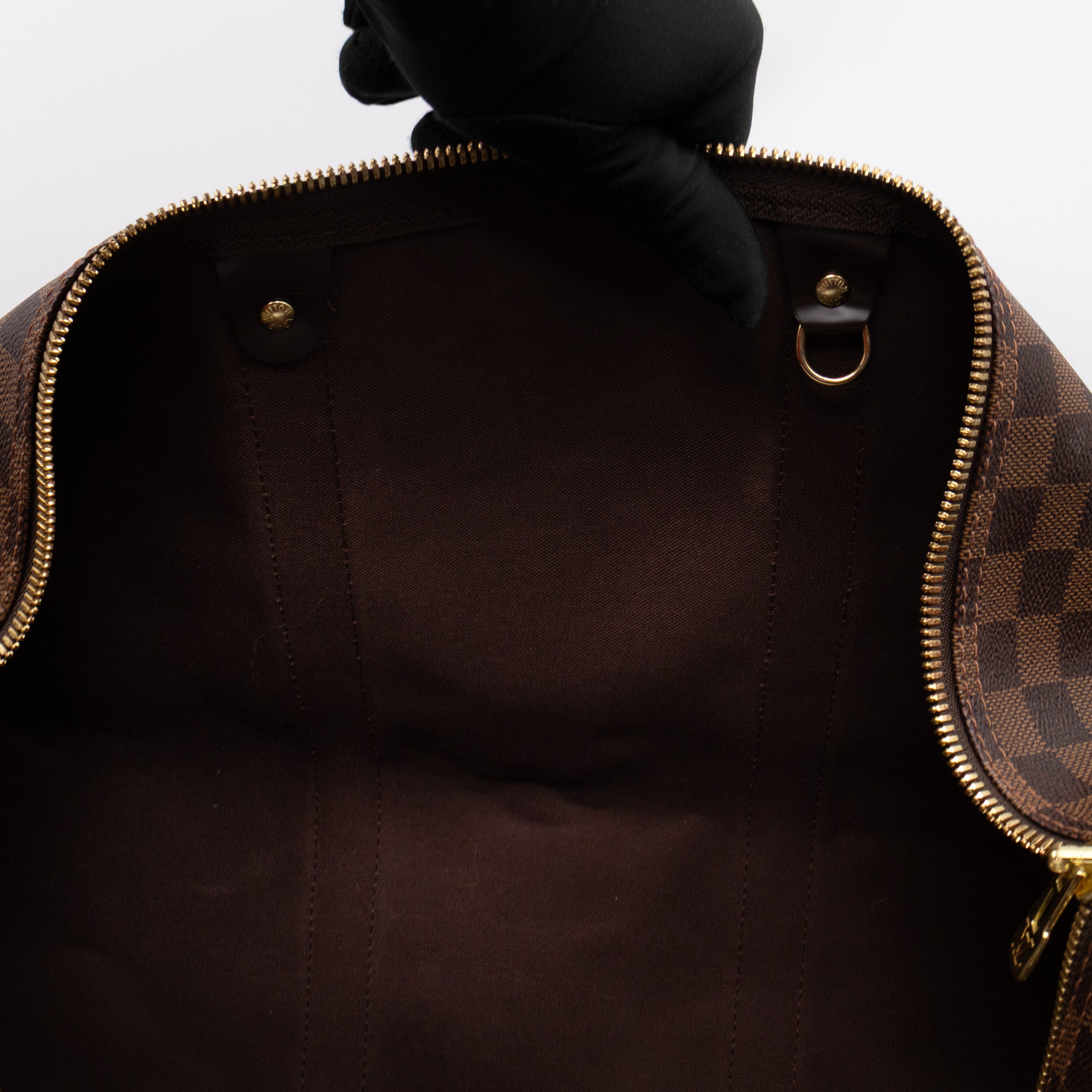 Keepall 55 Bandouliere Damier Ebene