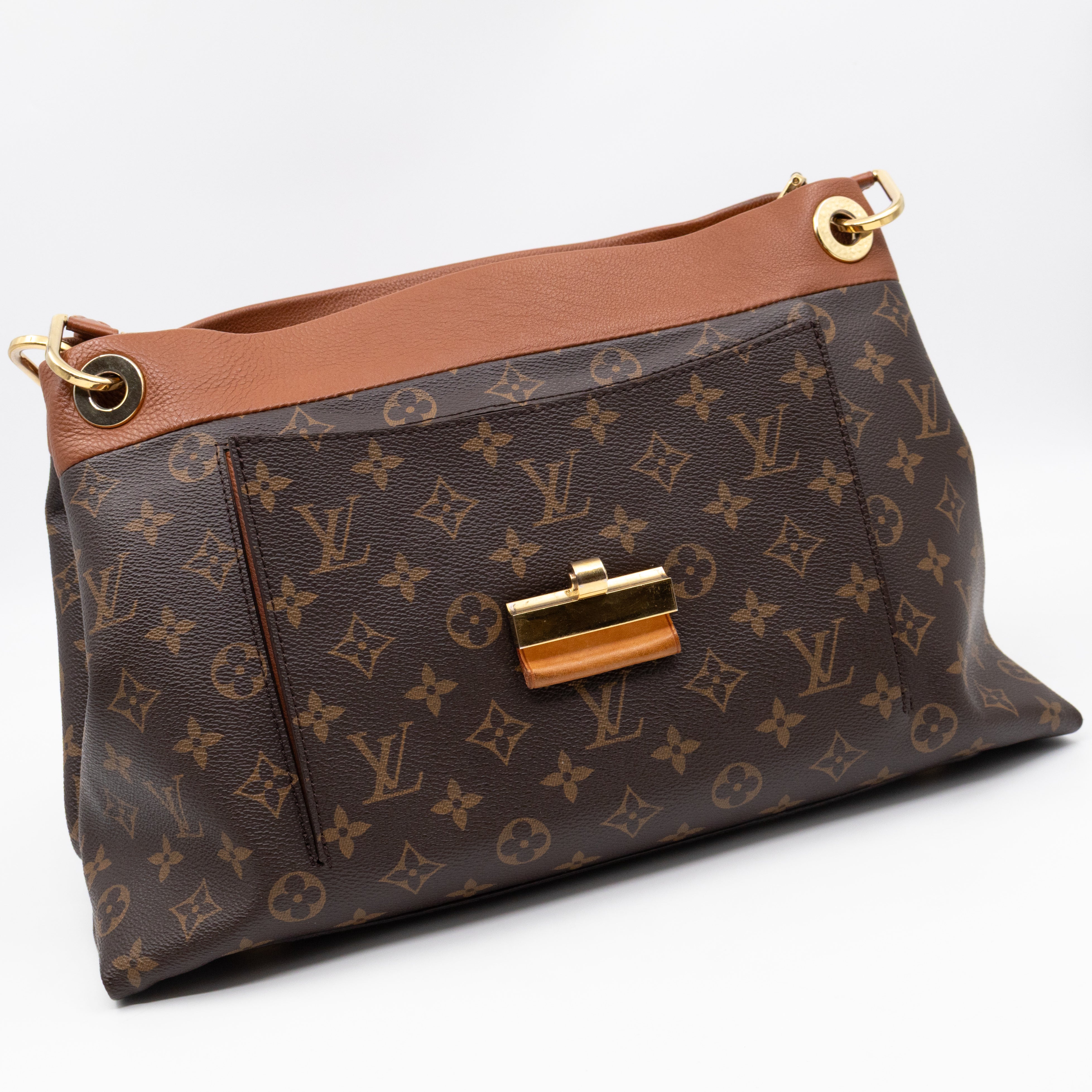 Olympe MM Monogram Brown
