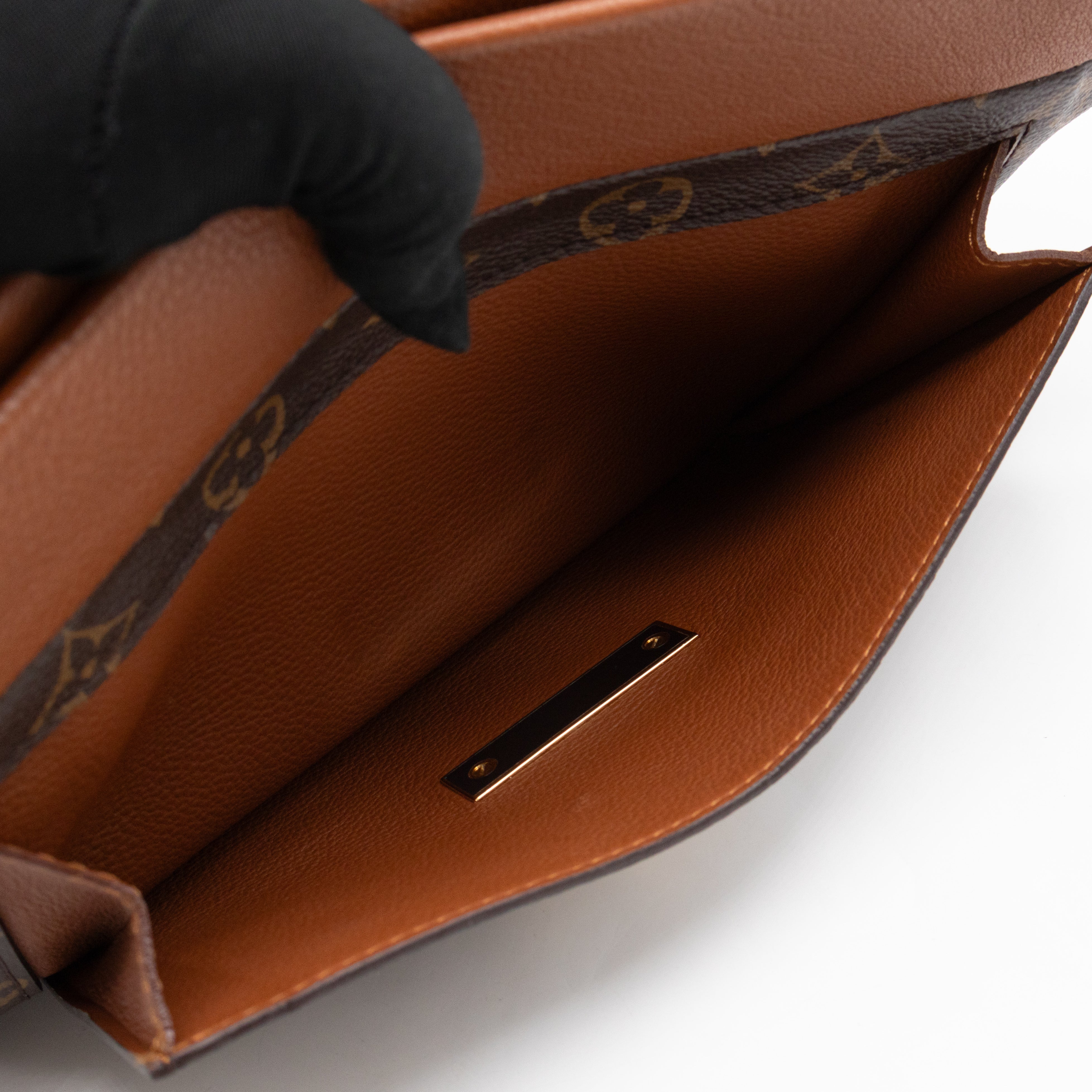 Olympe MM Monogram Brown