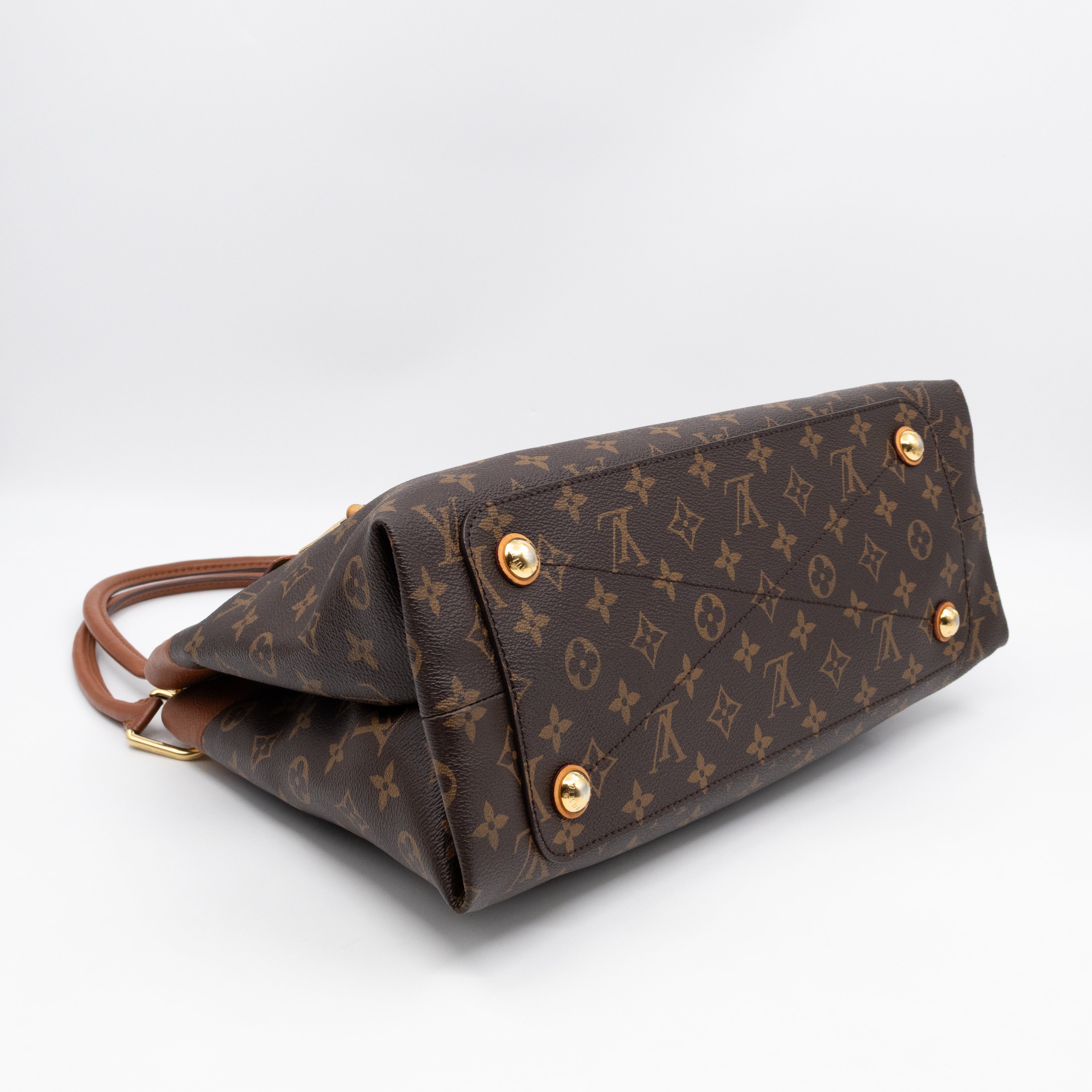 Olympe MM Monogram Brown
