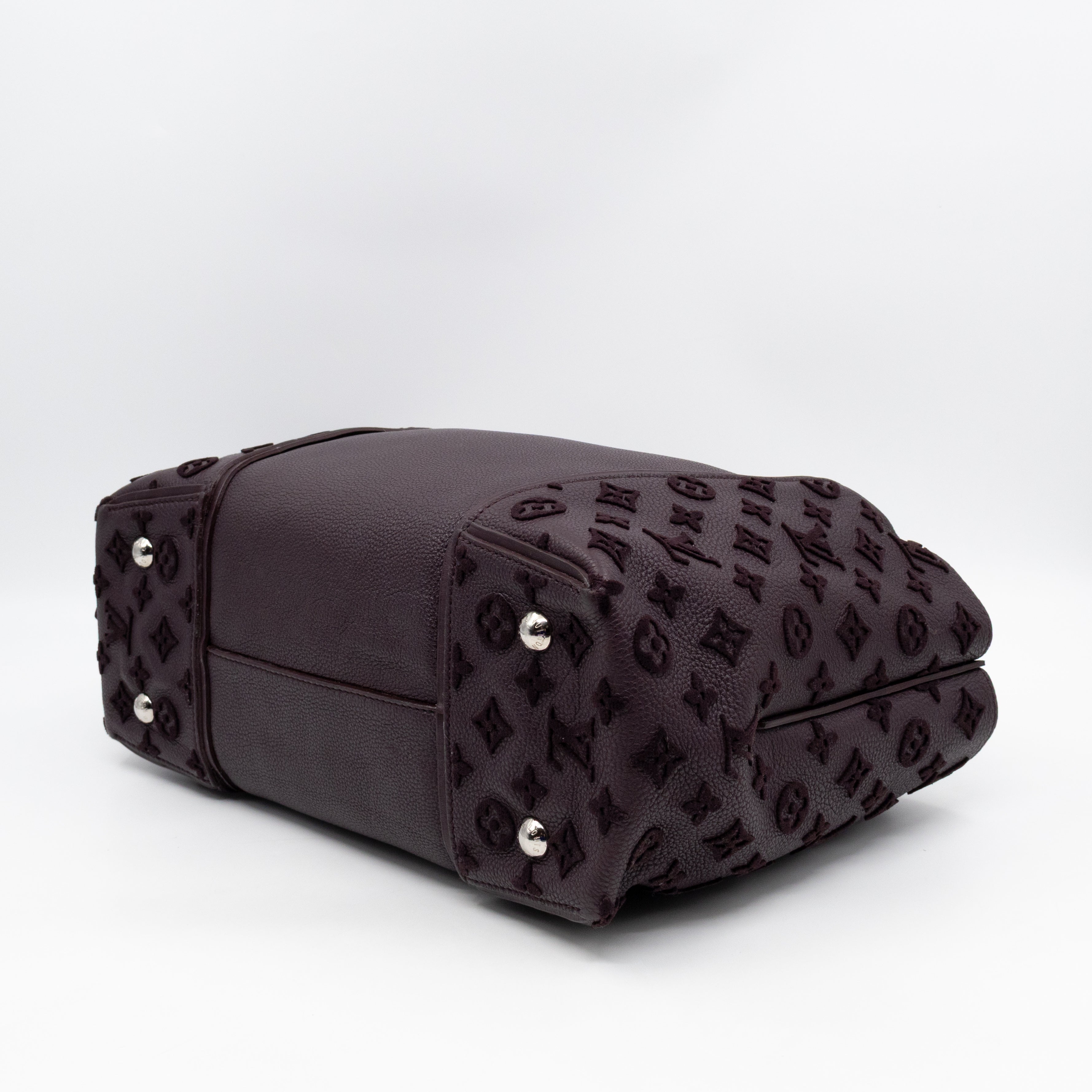 W Tote Bag Quetsche Veau Cachemire Leather