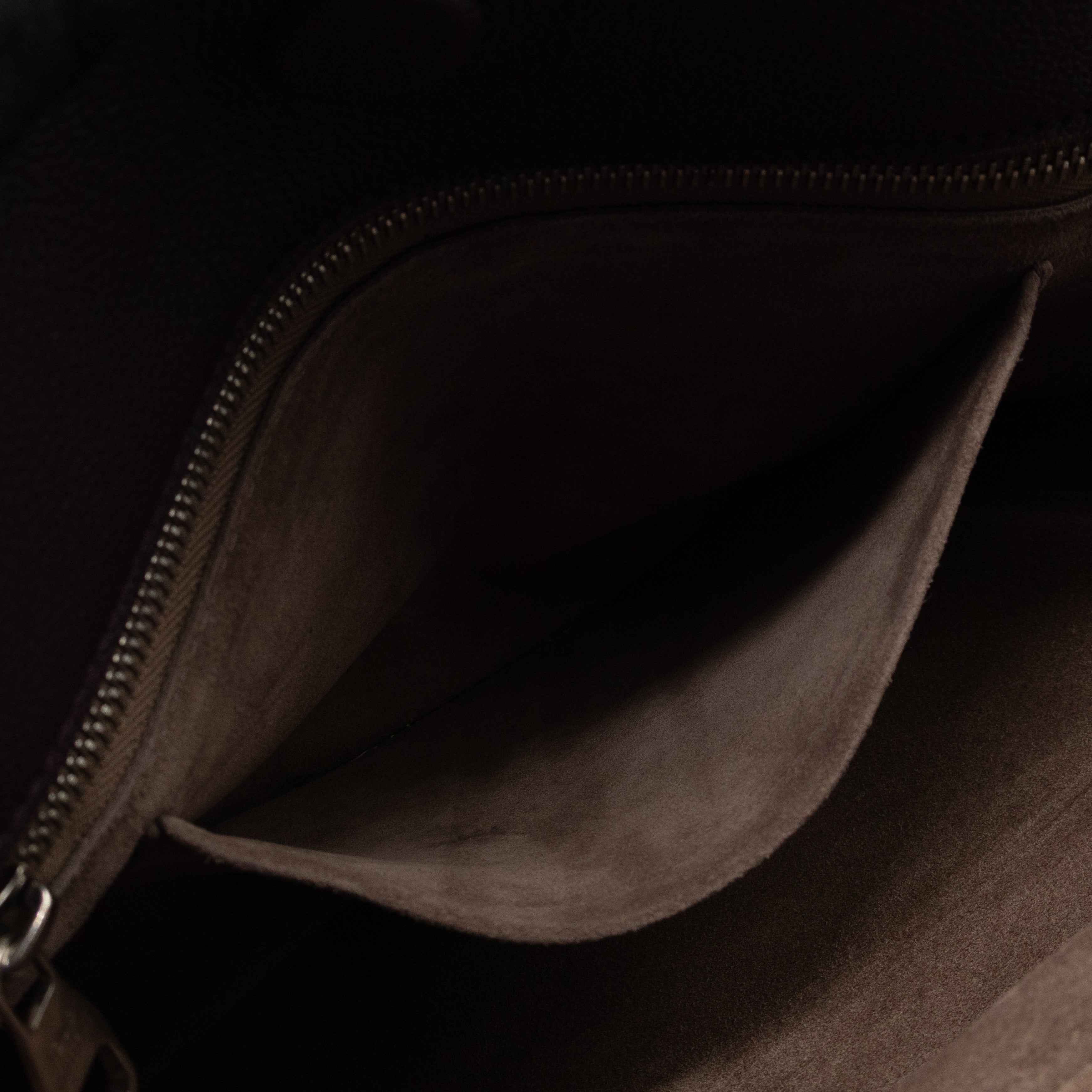 W Tote Bag Quetsche Veau Cachemire Leather