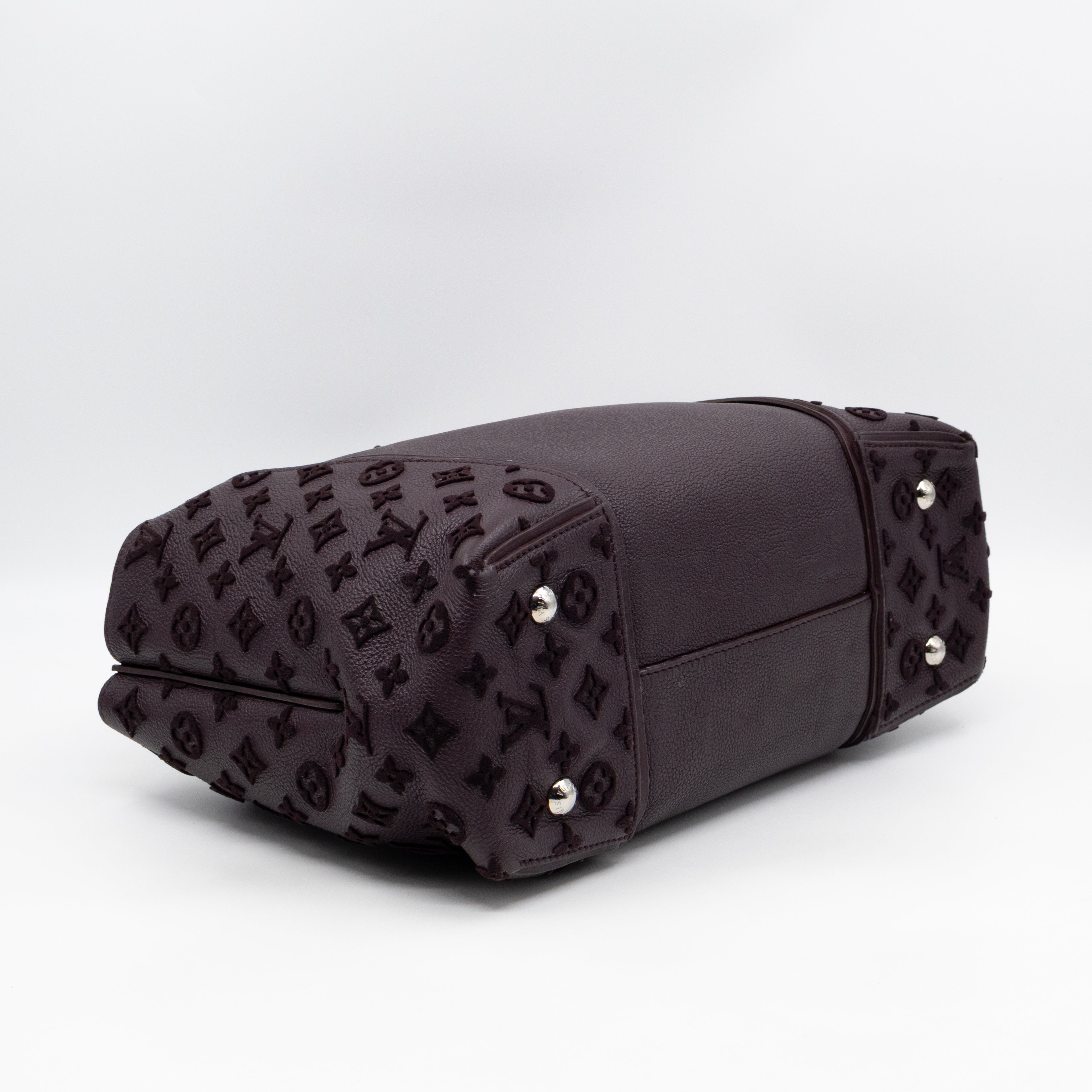 W Tote Bag Quetsche Veau Cachemire Leather