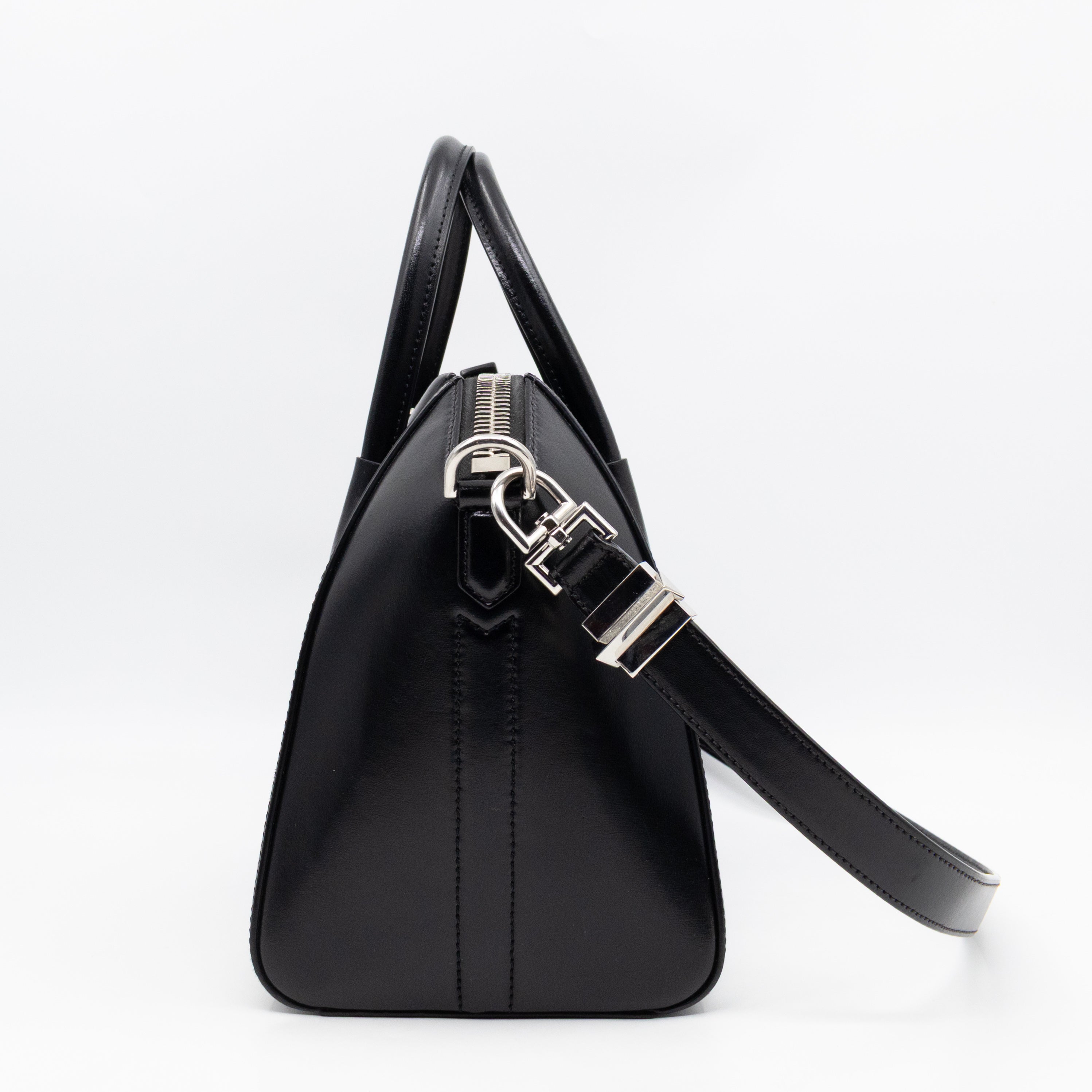 Antigona Small Black Leather