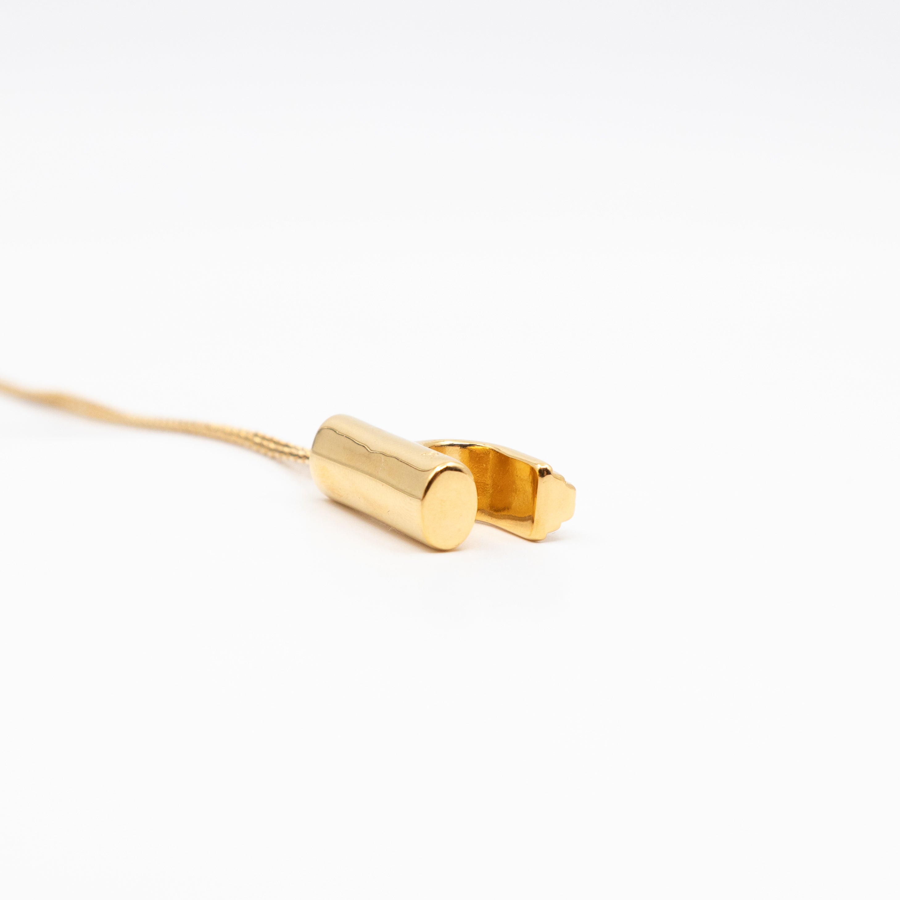 LV & Me Necklace "h" Pendant Gold