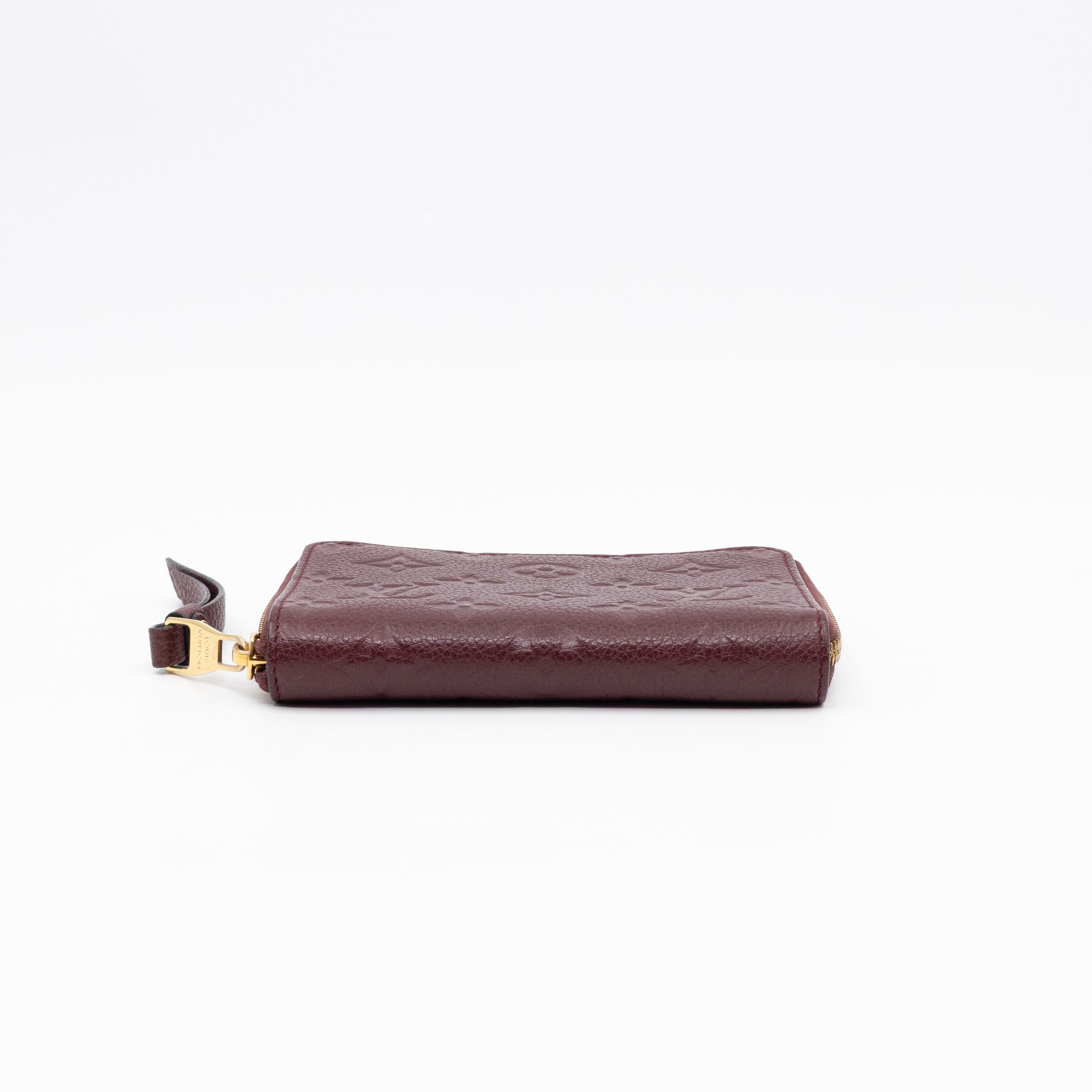 Secret Compact Wallet Burgundy Monogram Empreinte