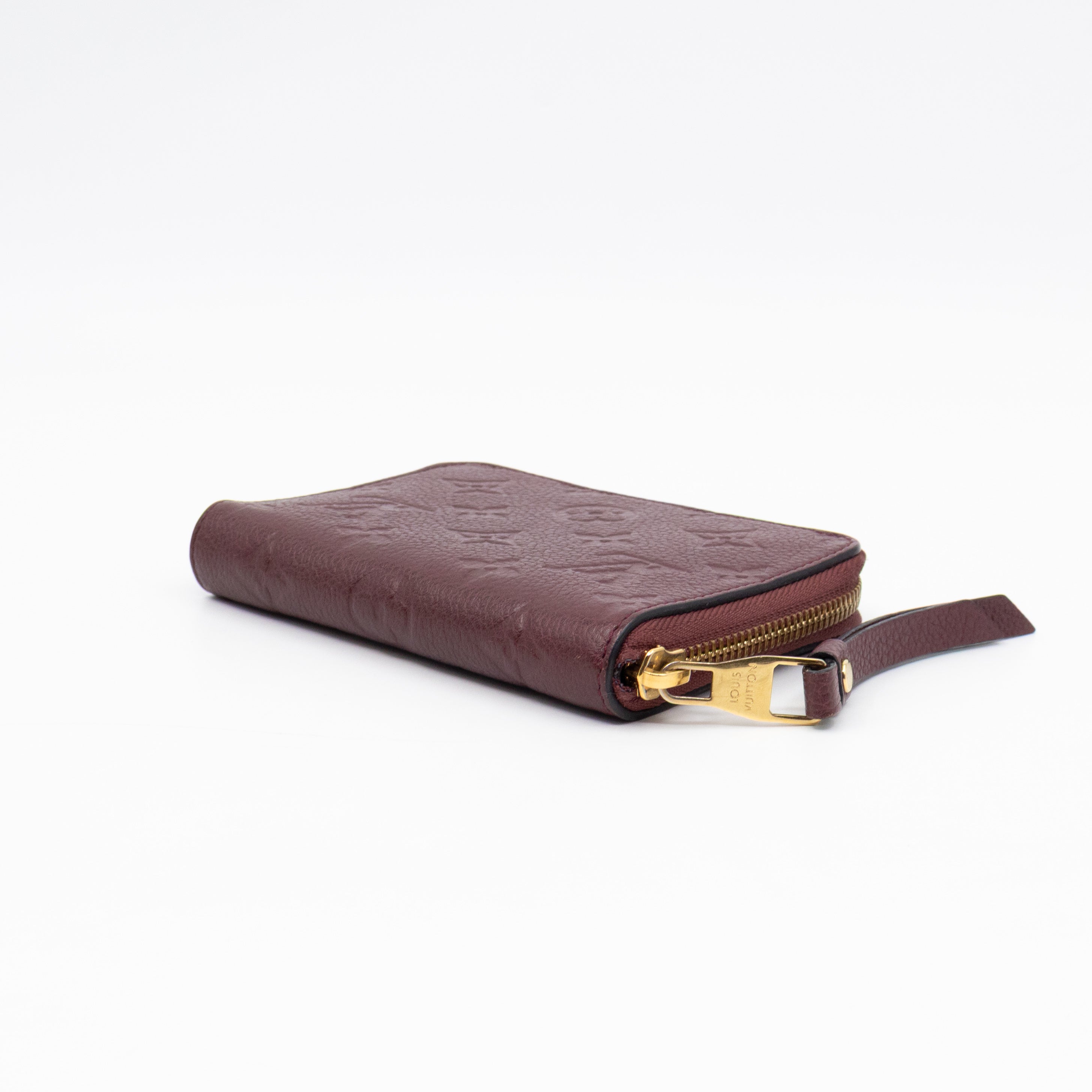 Secret Compact Wallet Burgundy Monogram Empreinte