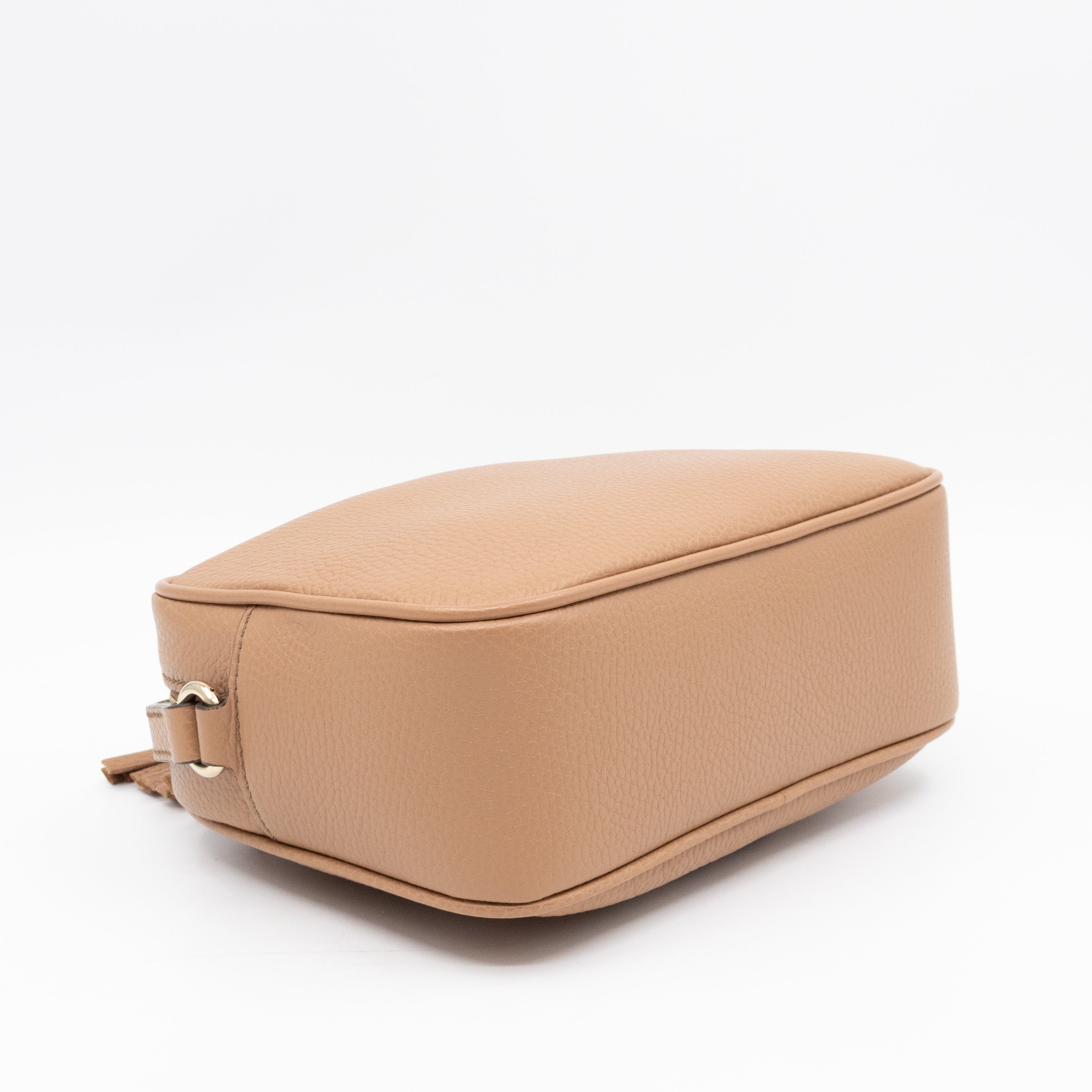 Disco Soho Dark Beige Leather