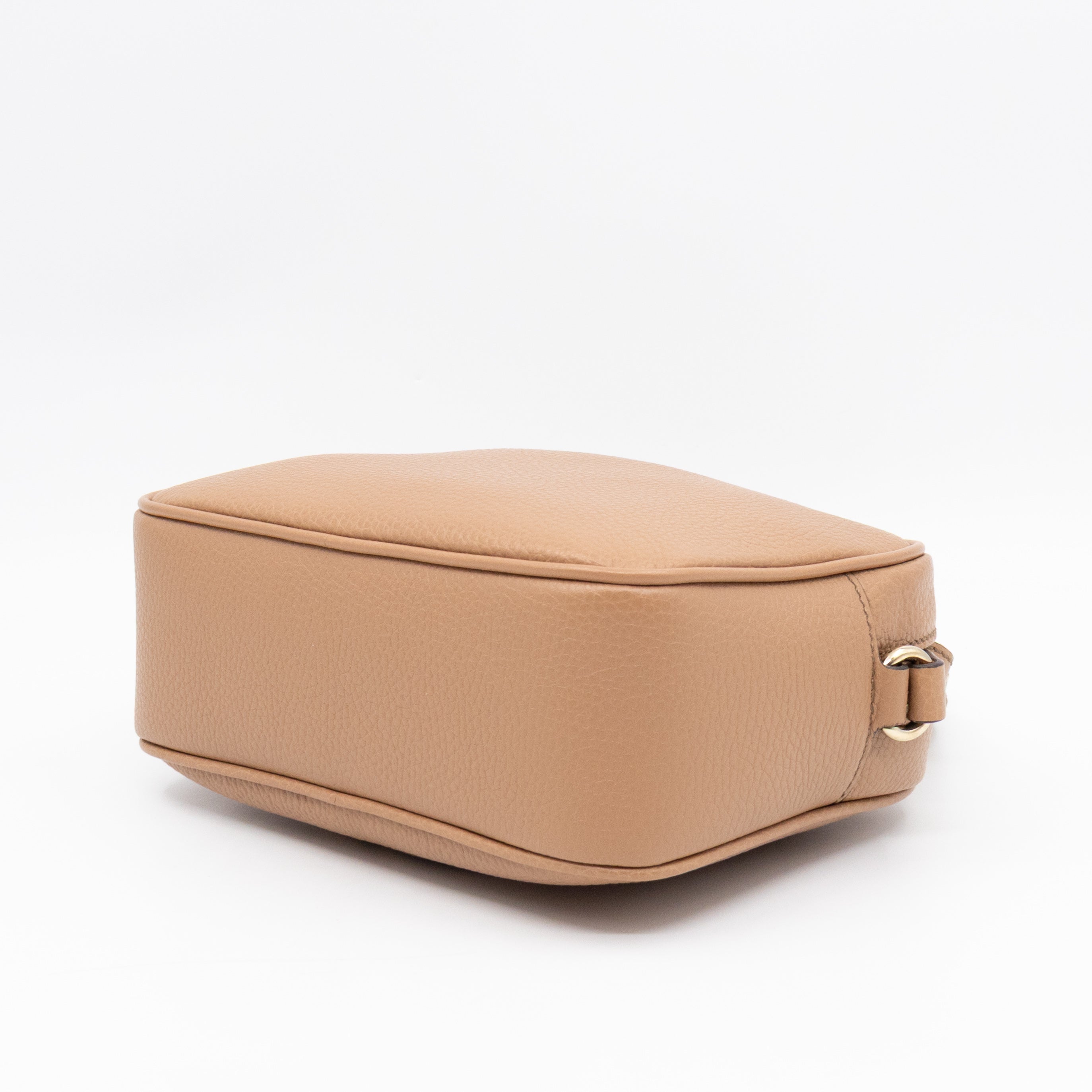 Disco Soho Dark Beige Leather