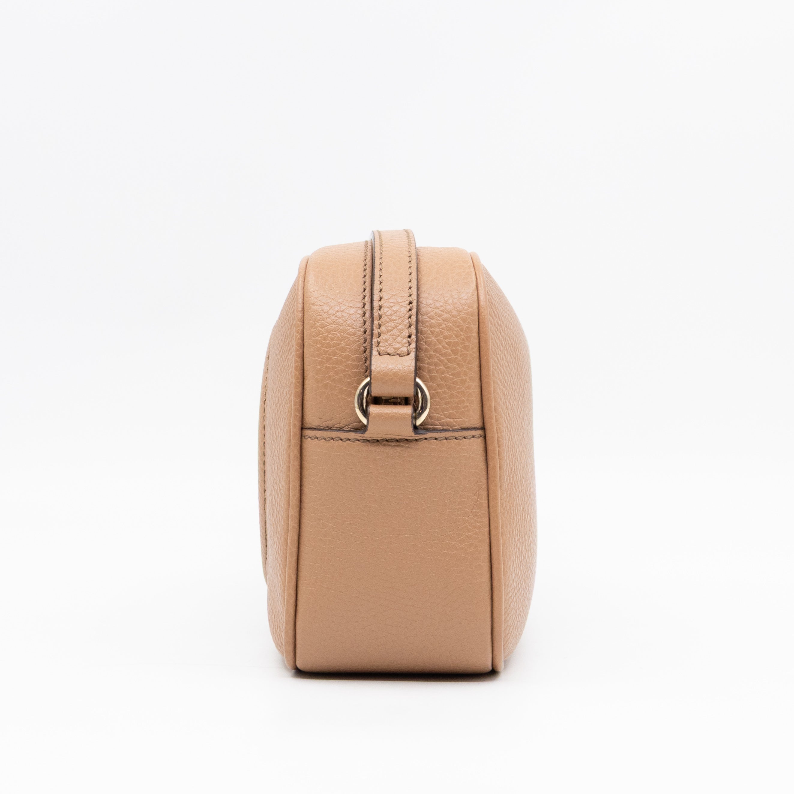 Disco Soho Dark Beige Leather