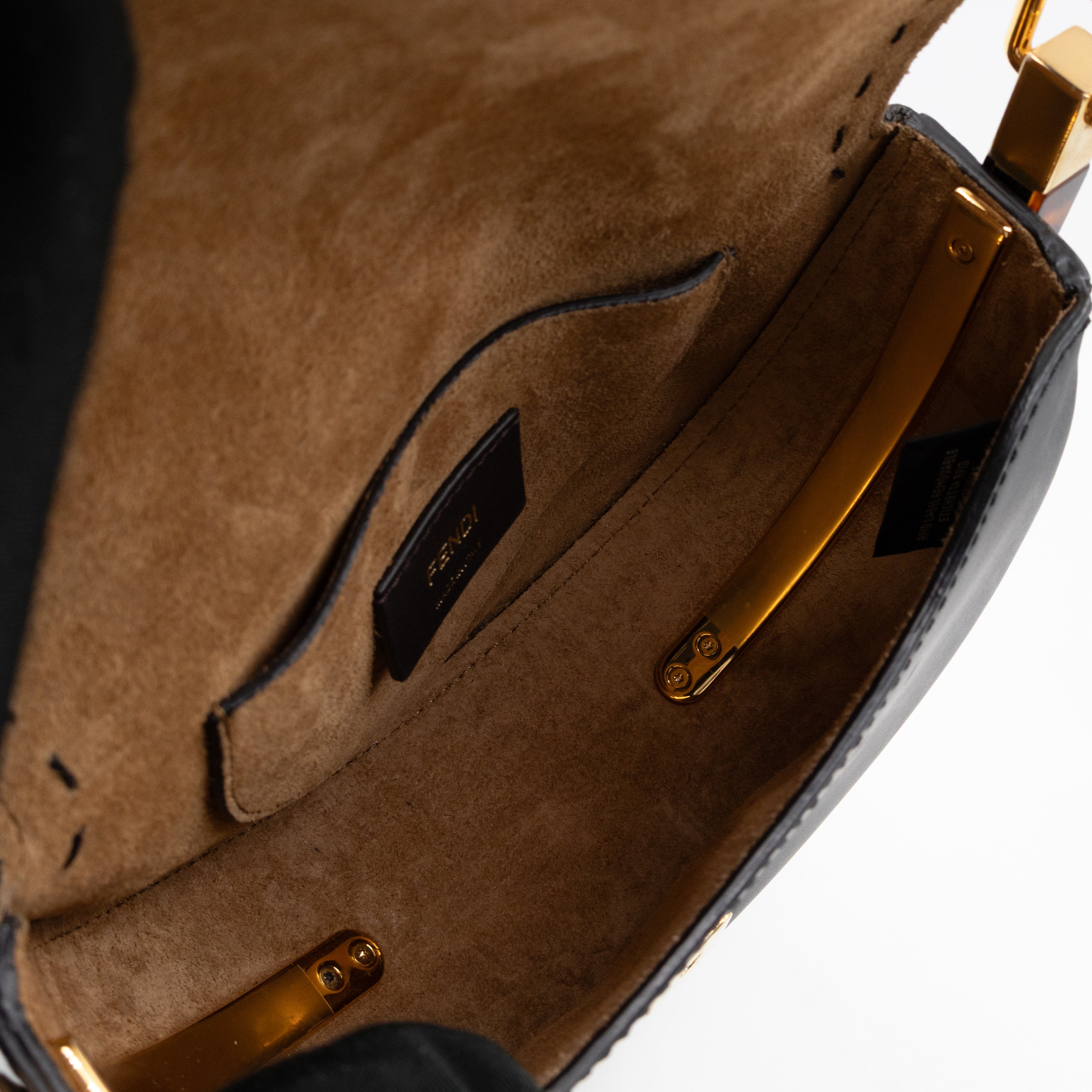 Moonlight Crossbody Bag Black Leather
