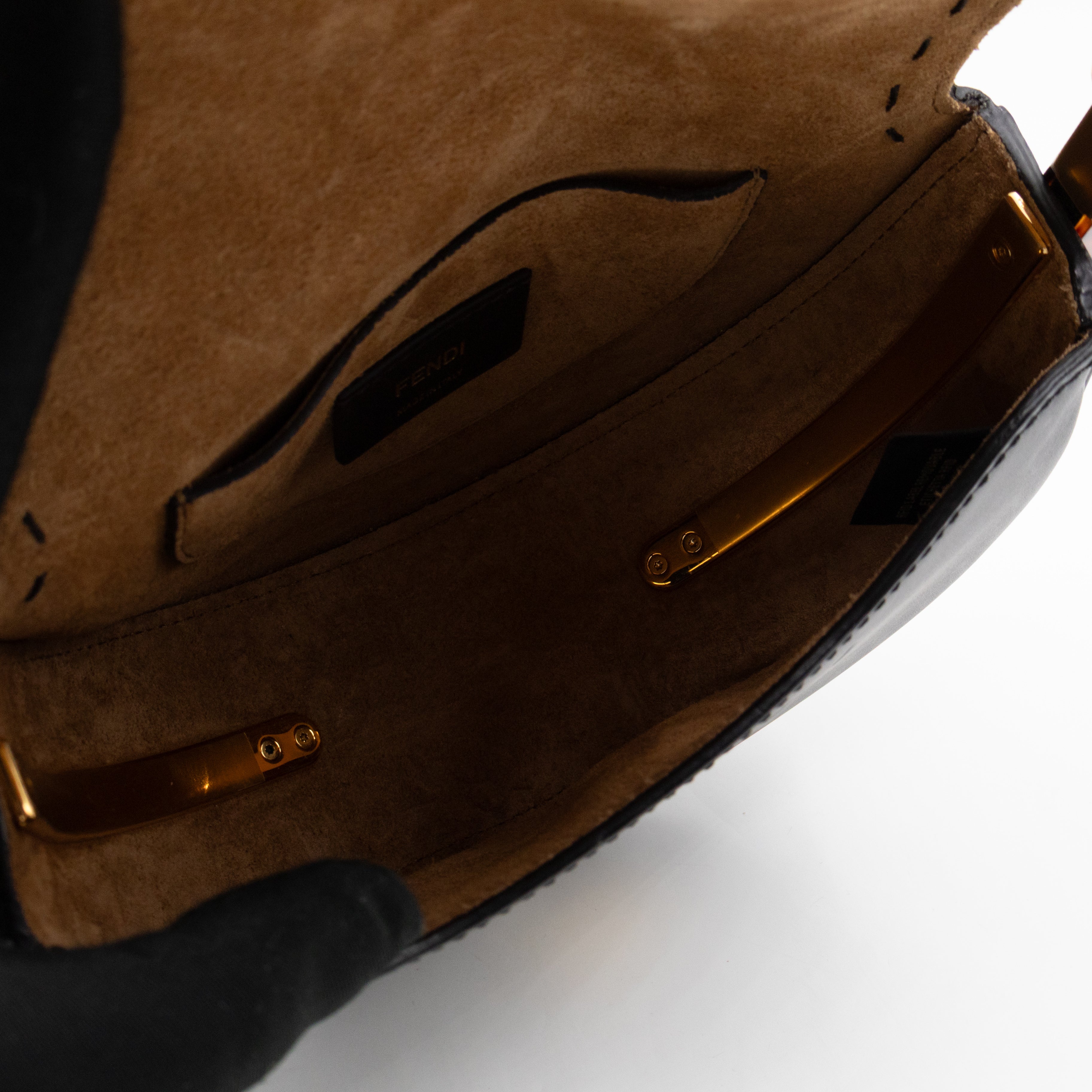 Moonlight Crossbody Bag Black Leather