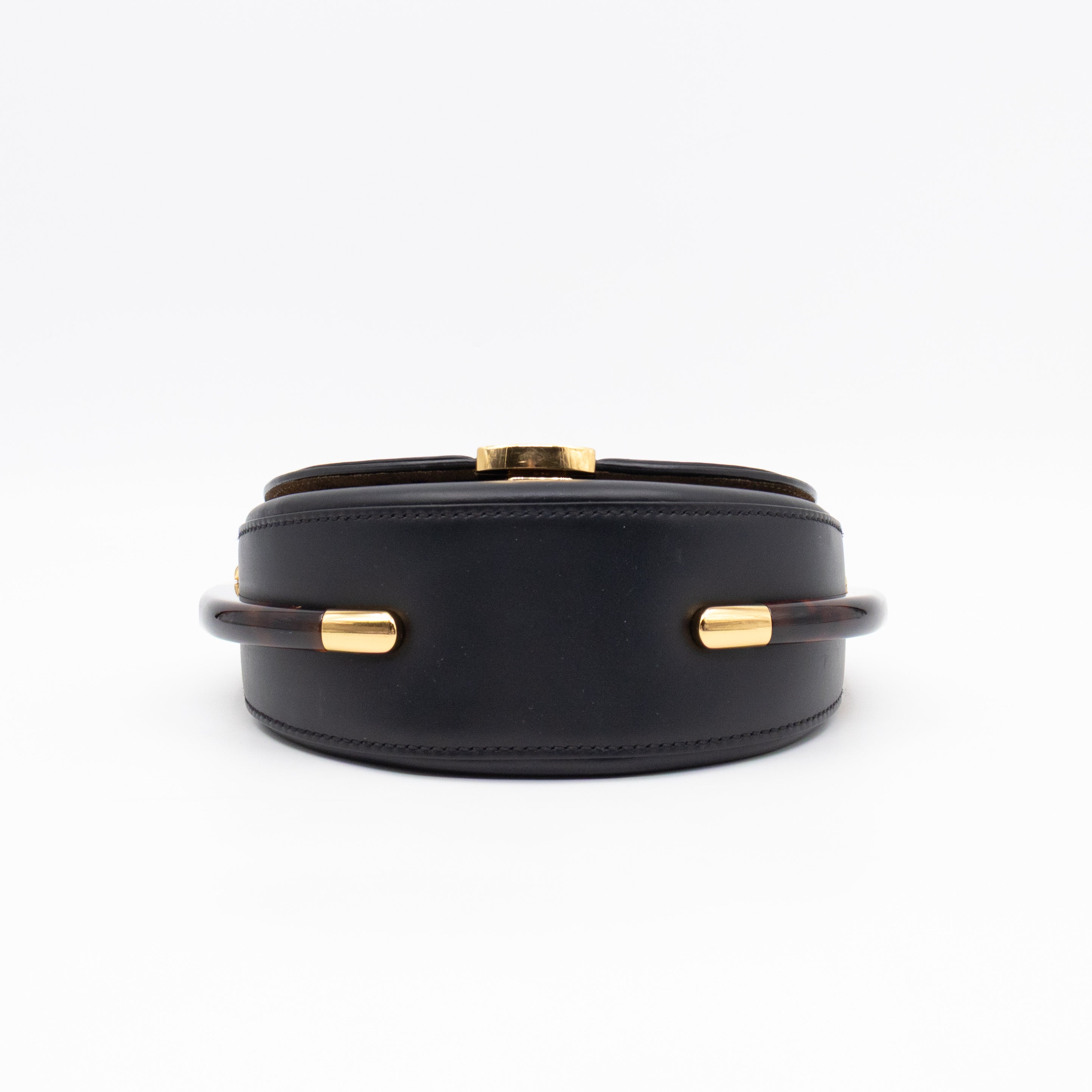 Moonlight Crossbody Bag Black Leather