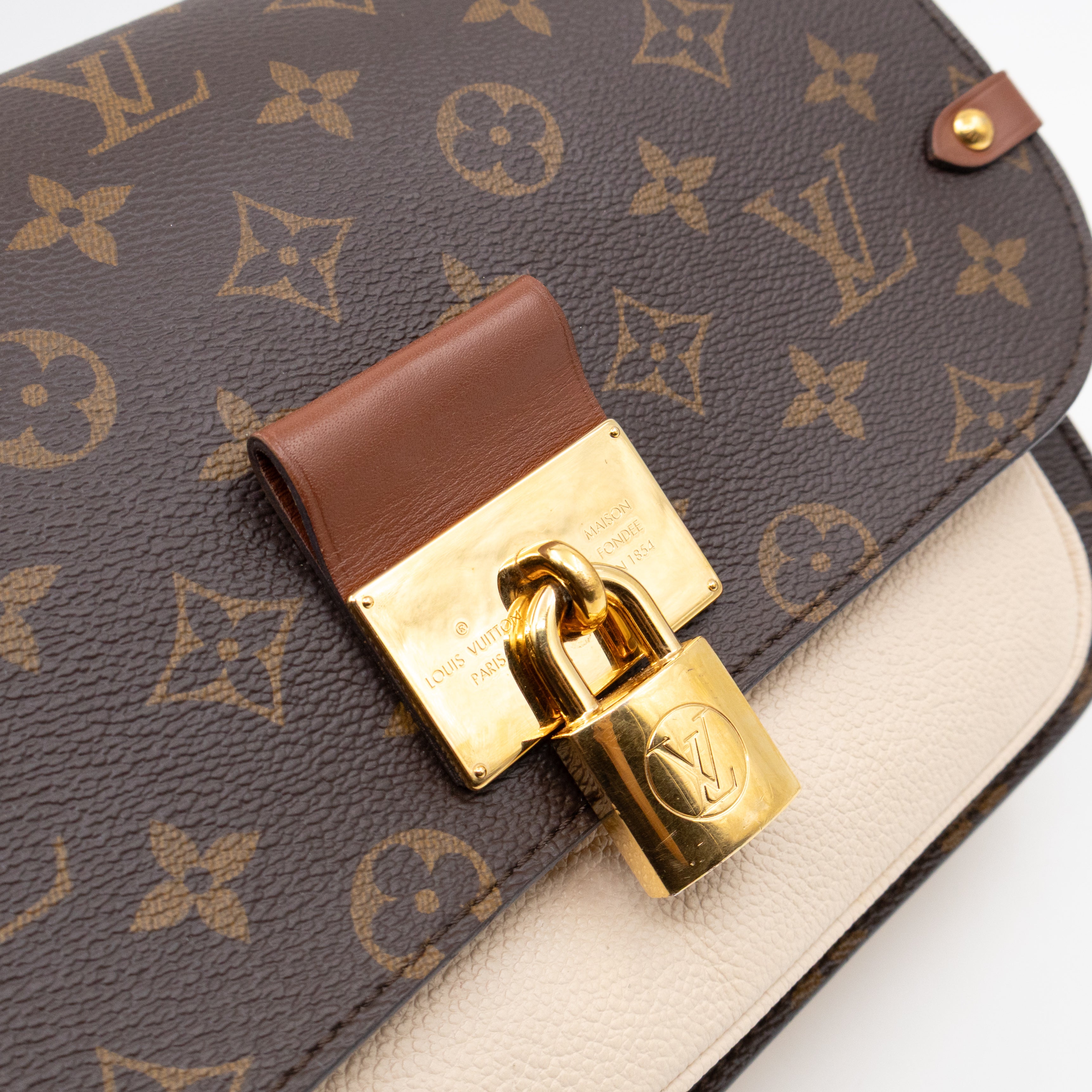 Vaugirard Creme Leather Monogram