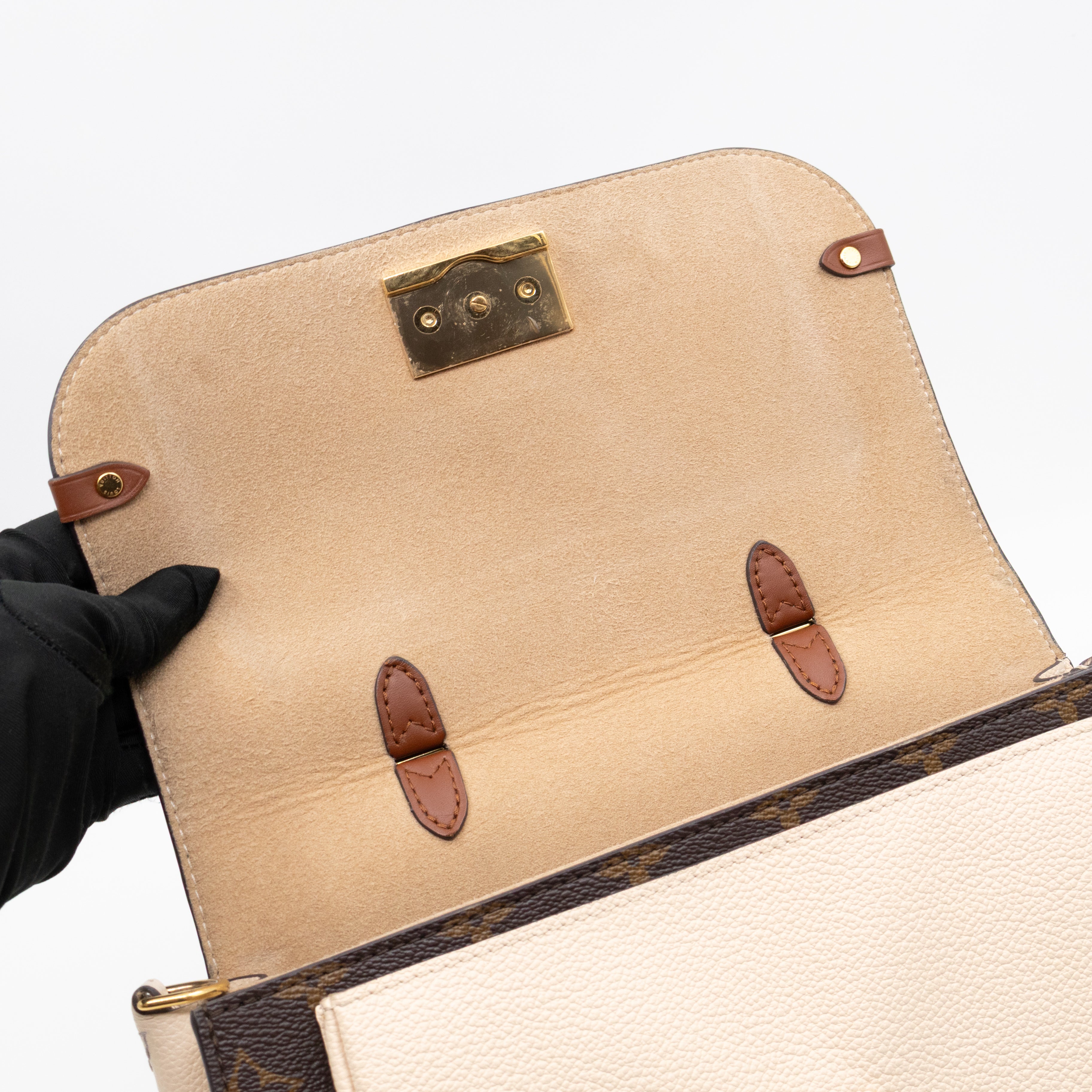 Vaugirard Creme Leather Monogram