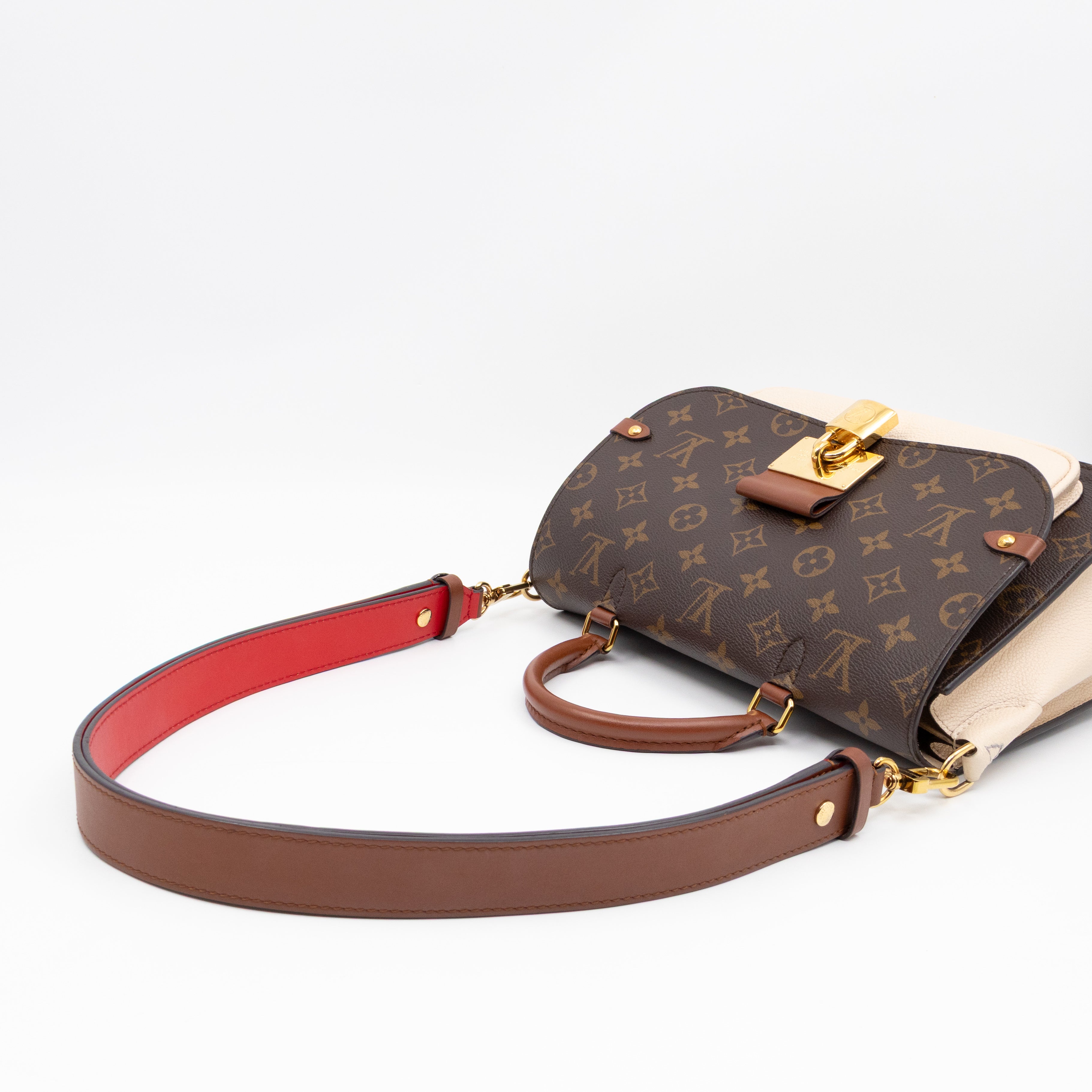 Vaugirard Creme Leather Monogram