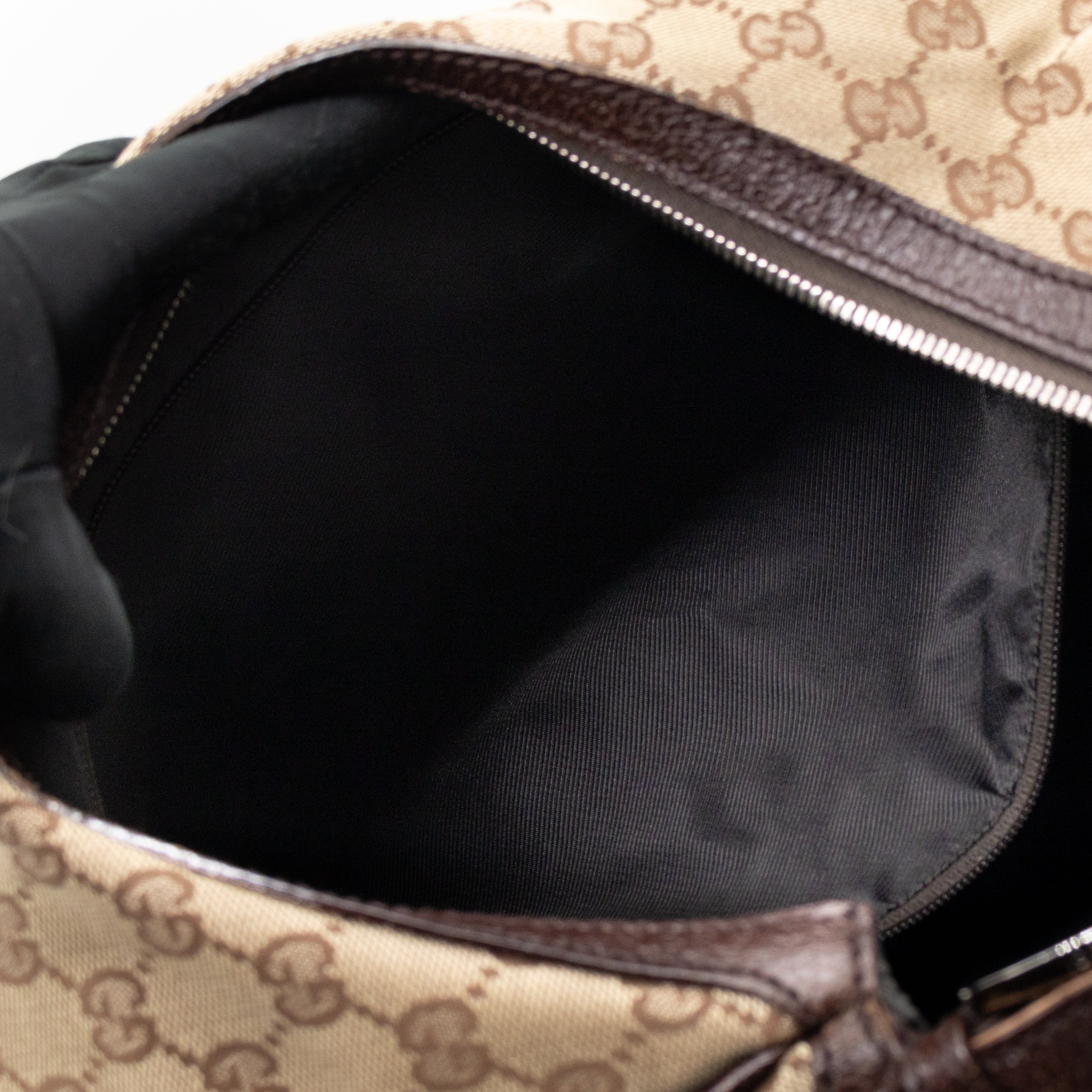 Double Pocket Hobo Bag GG Supreme Canvas