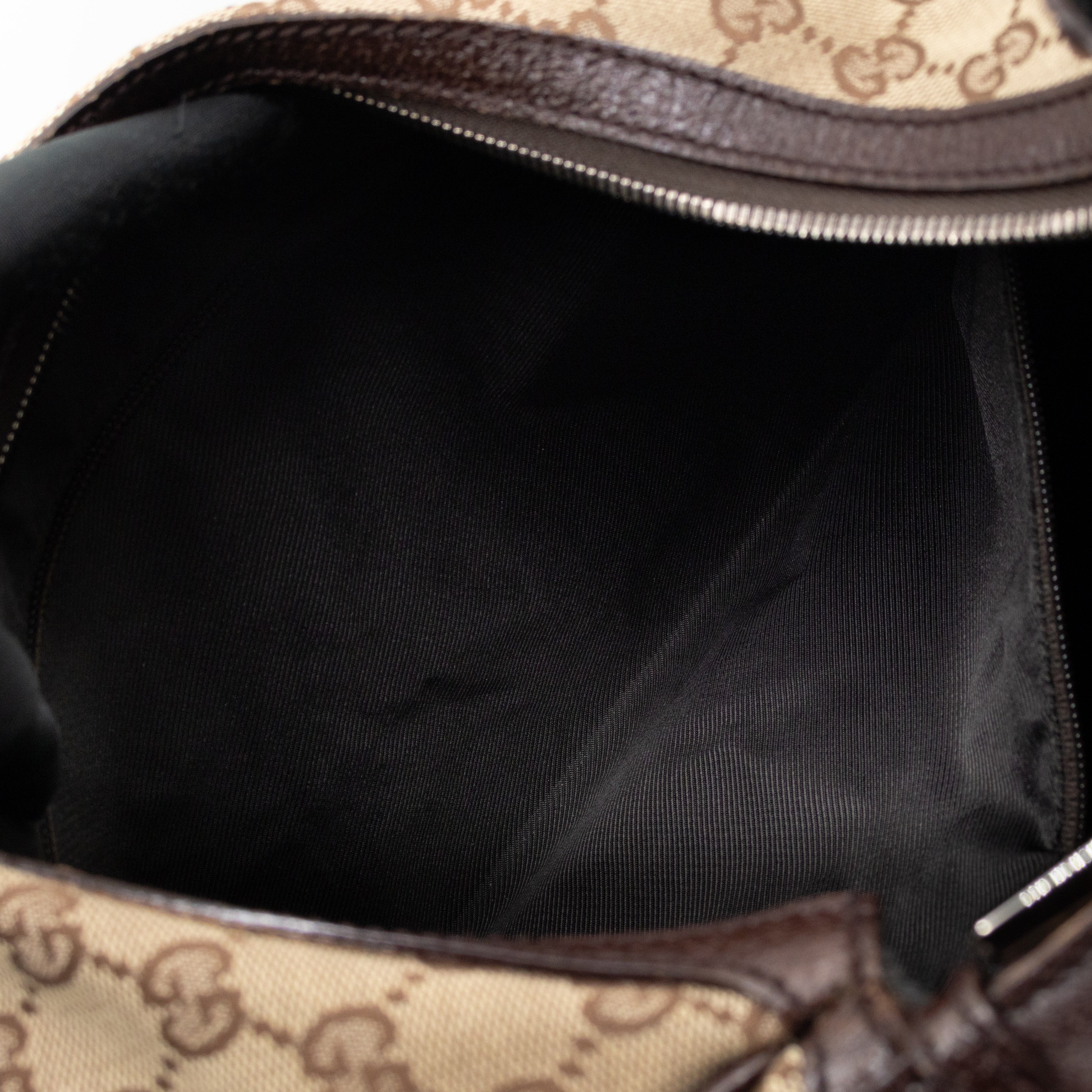 Double Pocket Hobo Bag GG Supreme Canvas