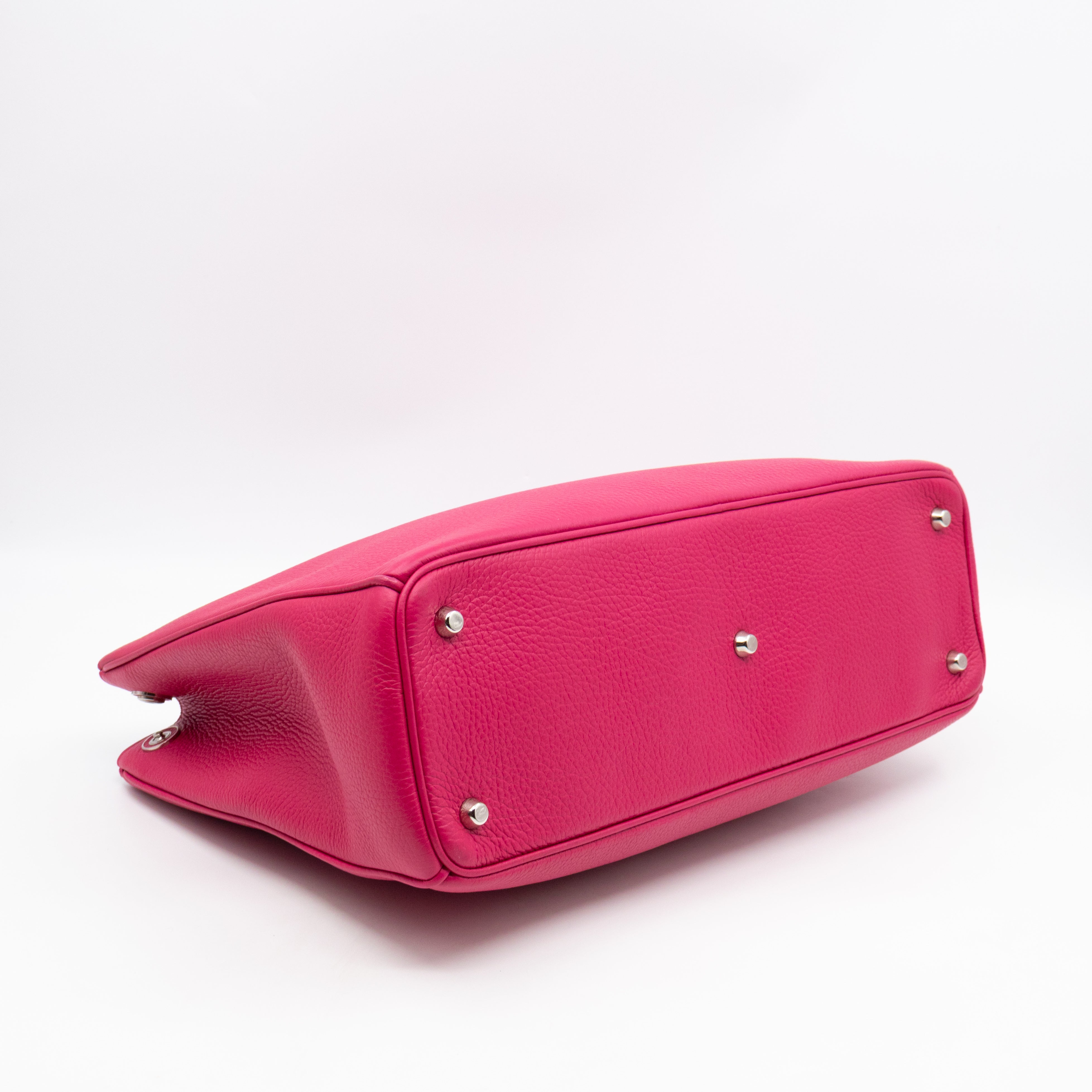 Diorissimo Medium Fuchsia Leather