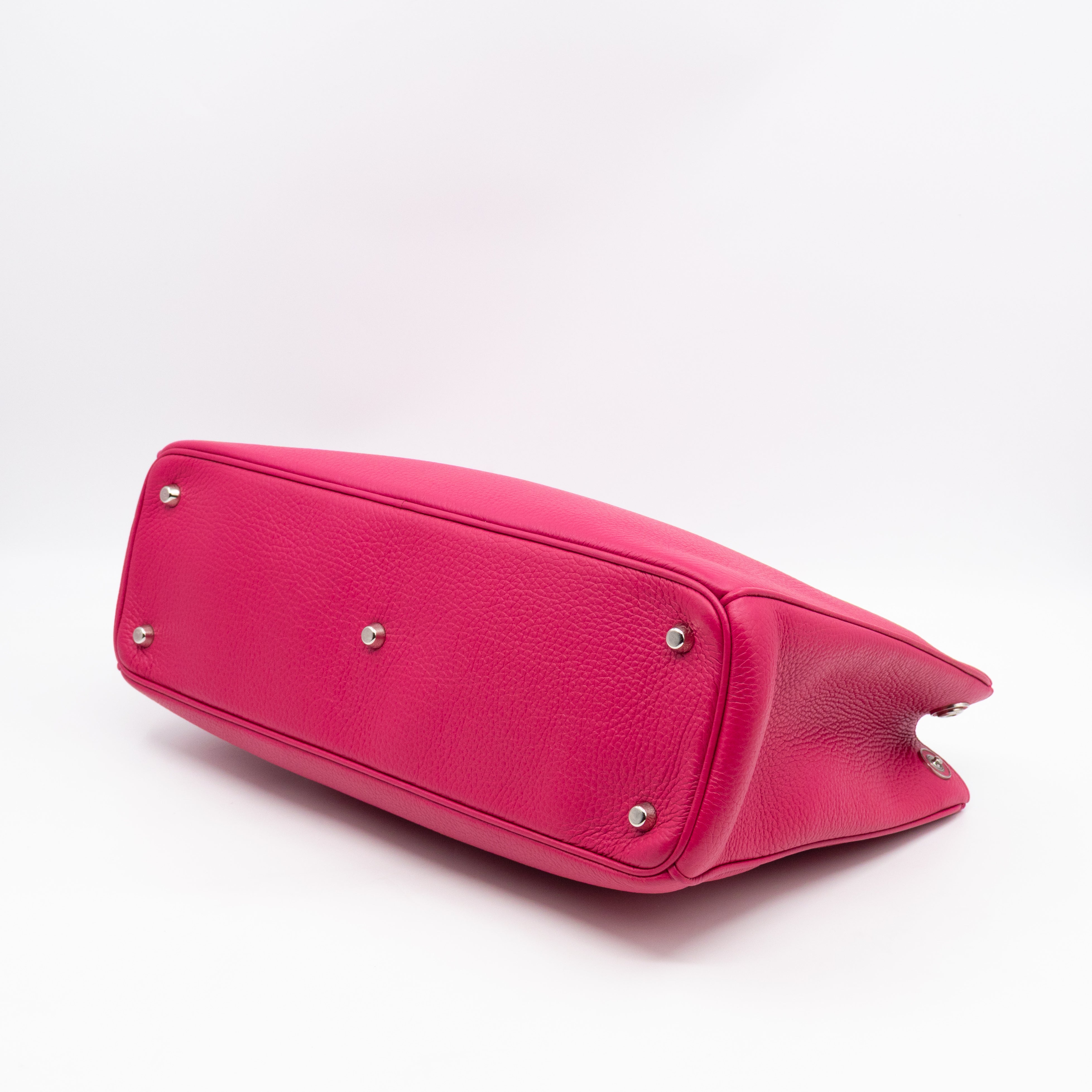 Diorissimo Medium Fuchsia Leather