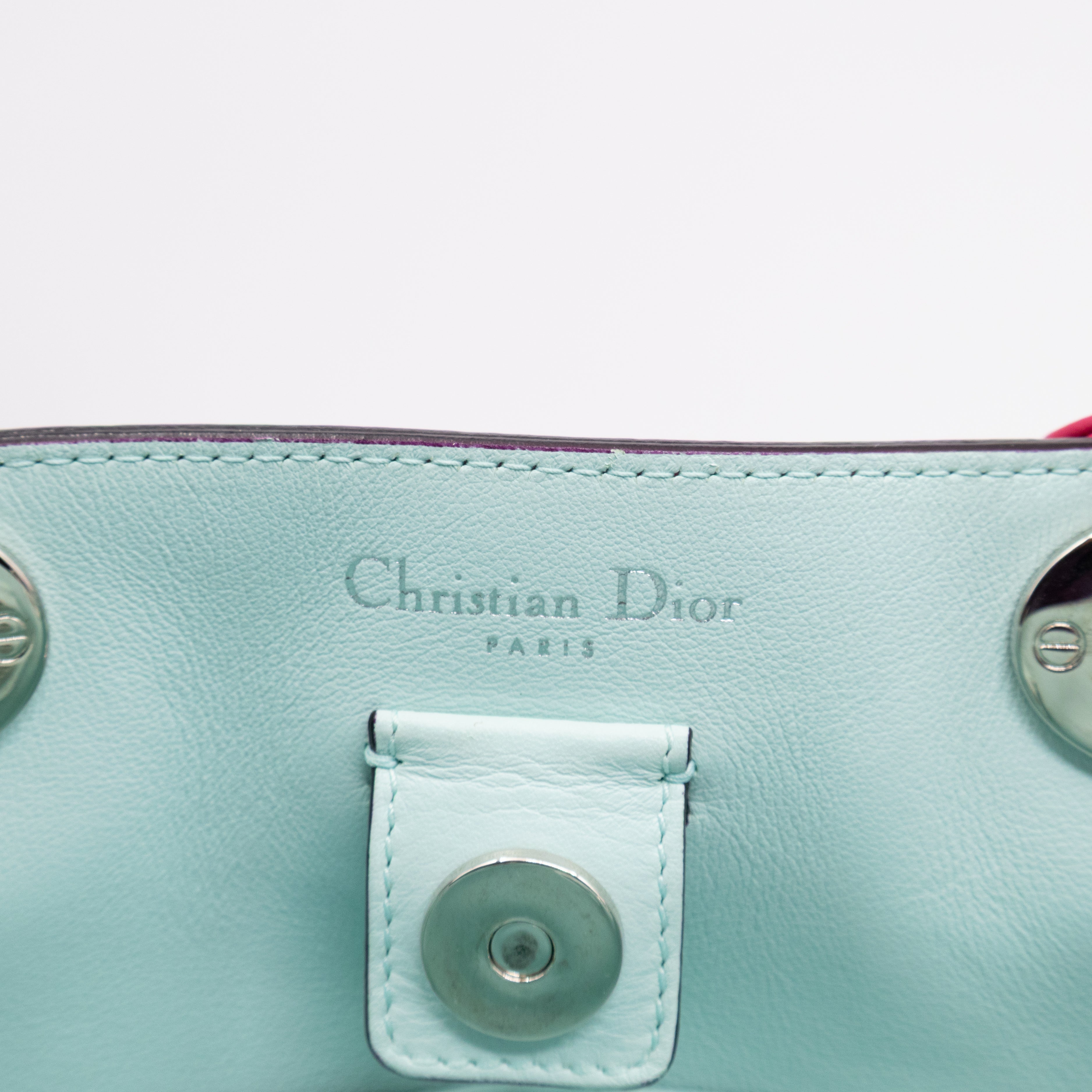 Diorissimo Medium Fuchsia Leather